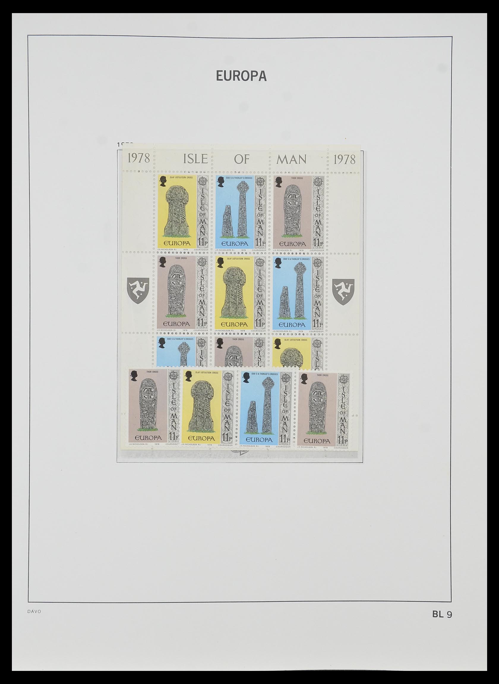 33985 009 - Stamp collection 33985 Europa CEPT souvenir sheets 1974-2014.
