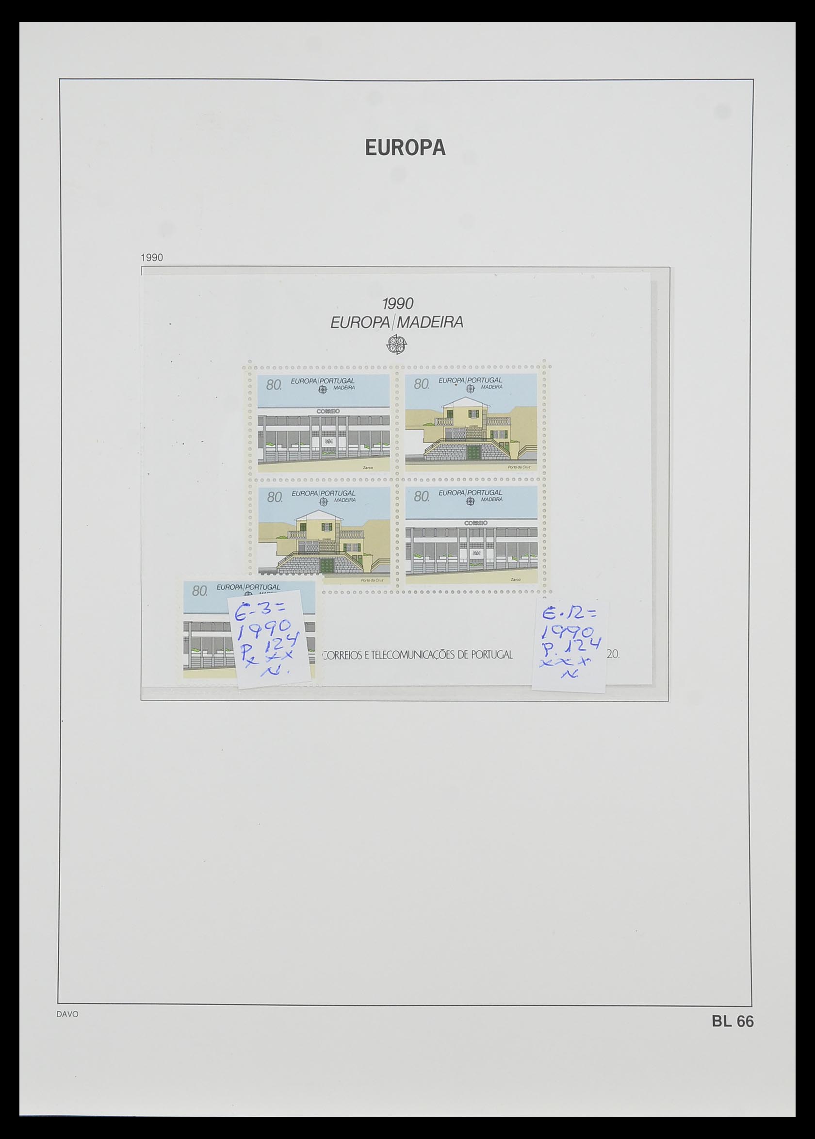 33985 061 - Stamp collection 33985 Europa CEPT souvenir sheets 1974-2014.