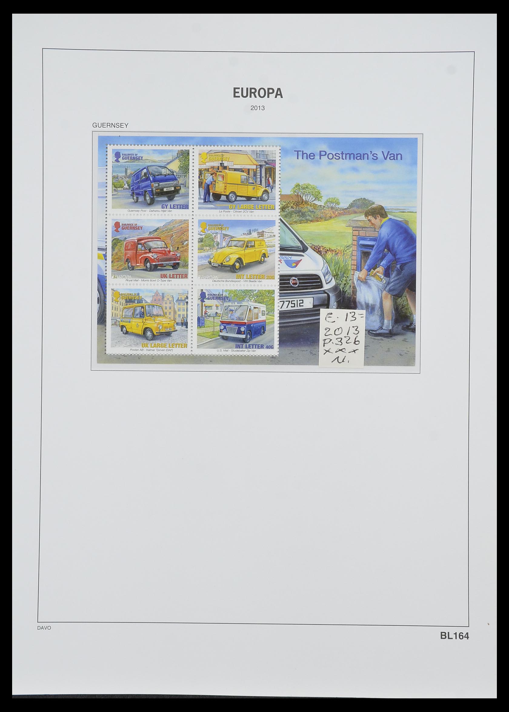 33985 093 - Postzegelverzameling 33985 Europa CEPT blokken 1974-2014.