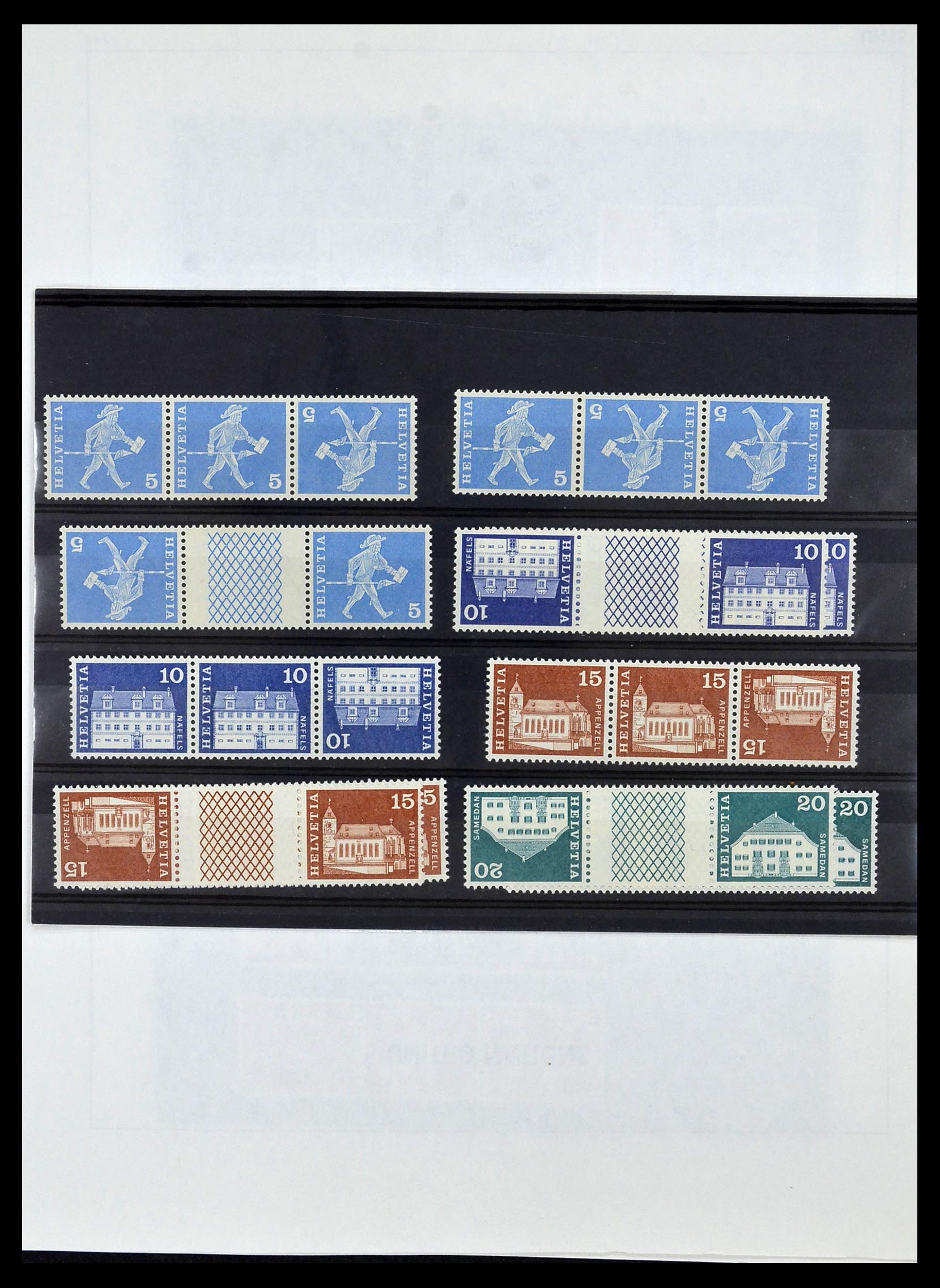 33990 055 - Stamp collection 33990 Switzerland 1854-1998.