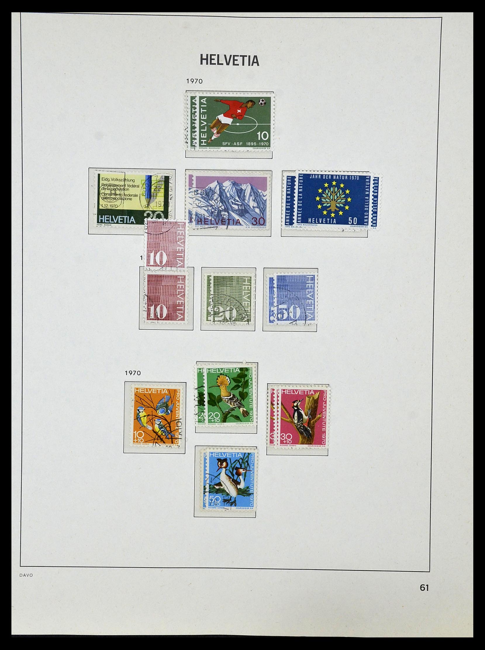 33990 071 - Stamp collection 33990 Switzerland 1854-1998.