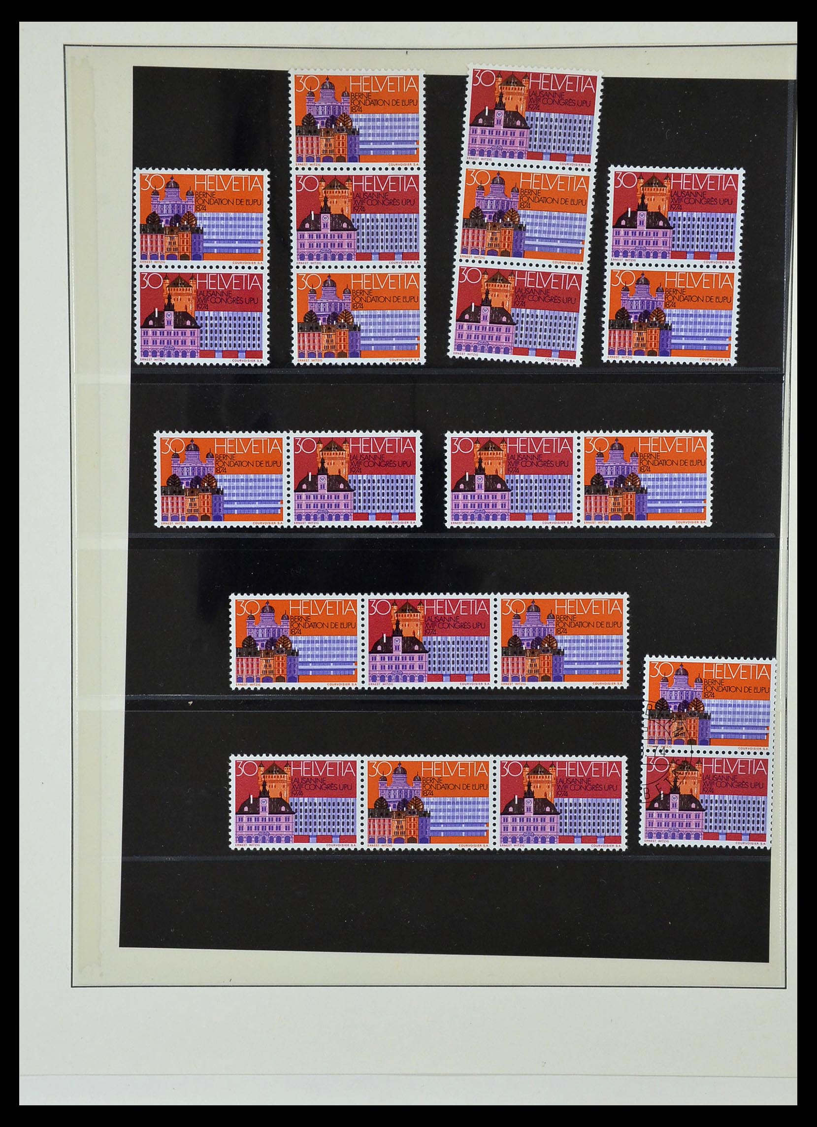 33990 080 - Stamp collection 33990 Switzerland 1854-1998.