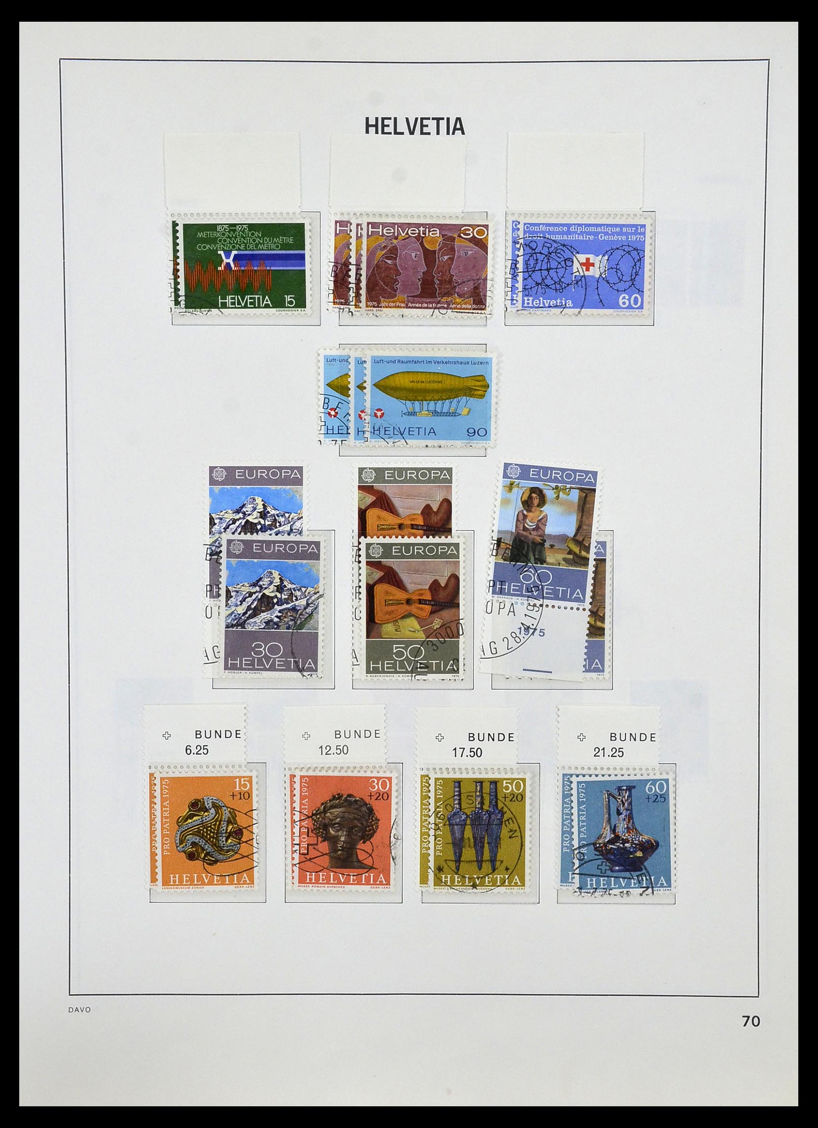33990 082 - Stamp collection 33990 Switzerland 1854-1998.