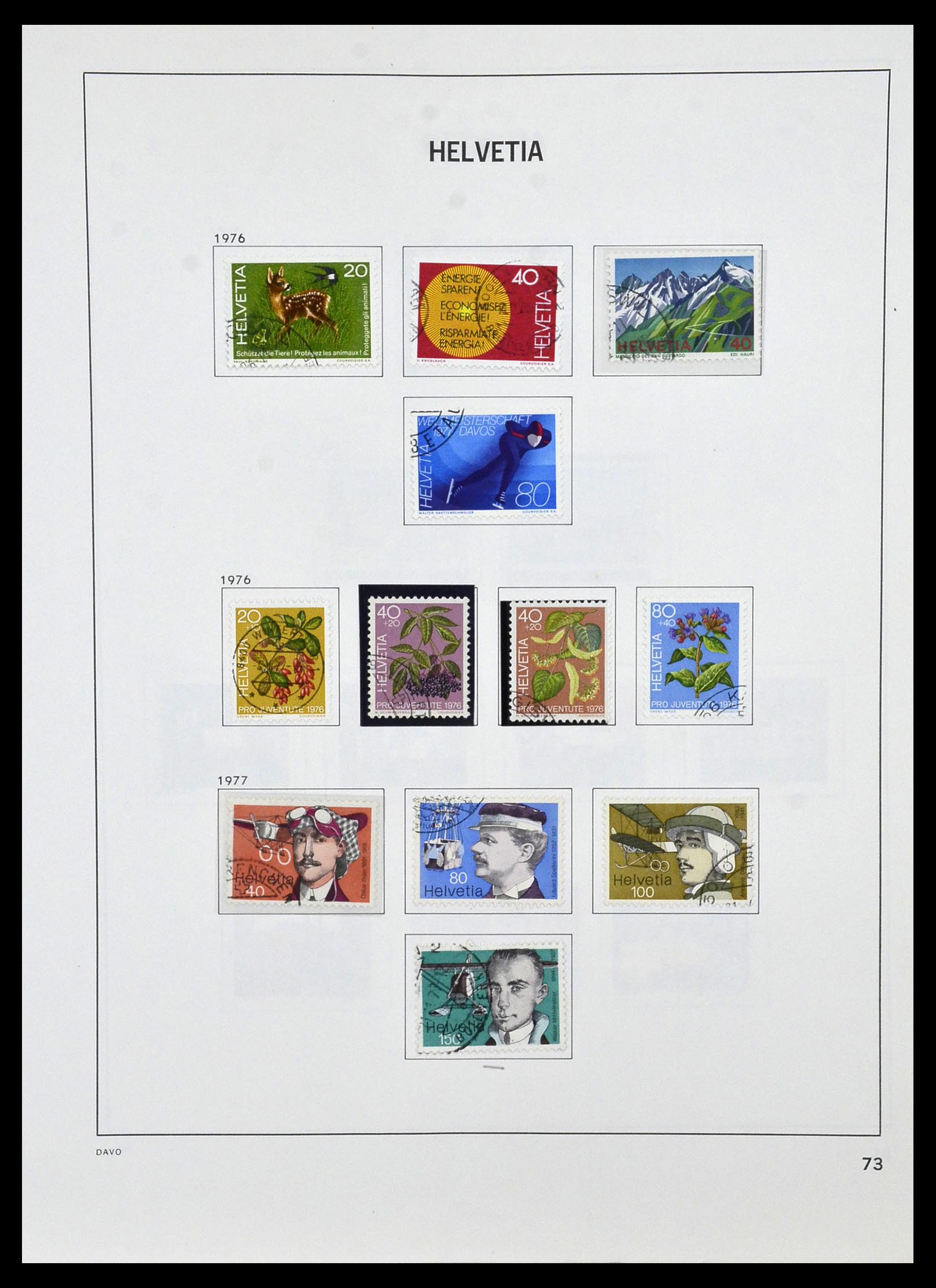 33990 085 - Stamp collection 33990 Switzerland 1854-1998.