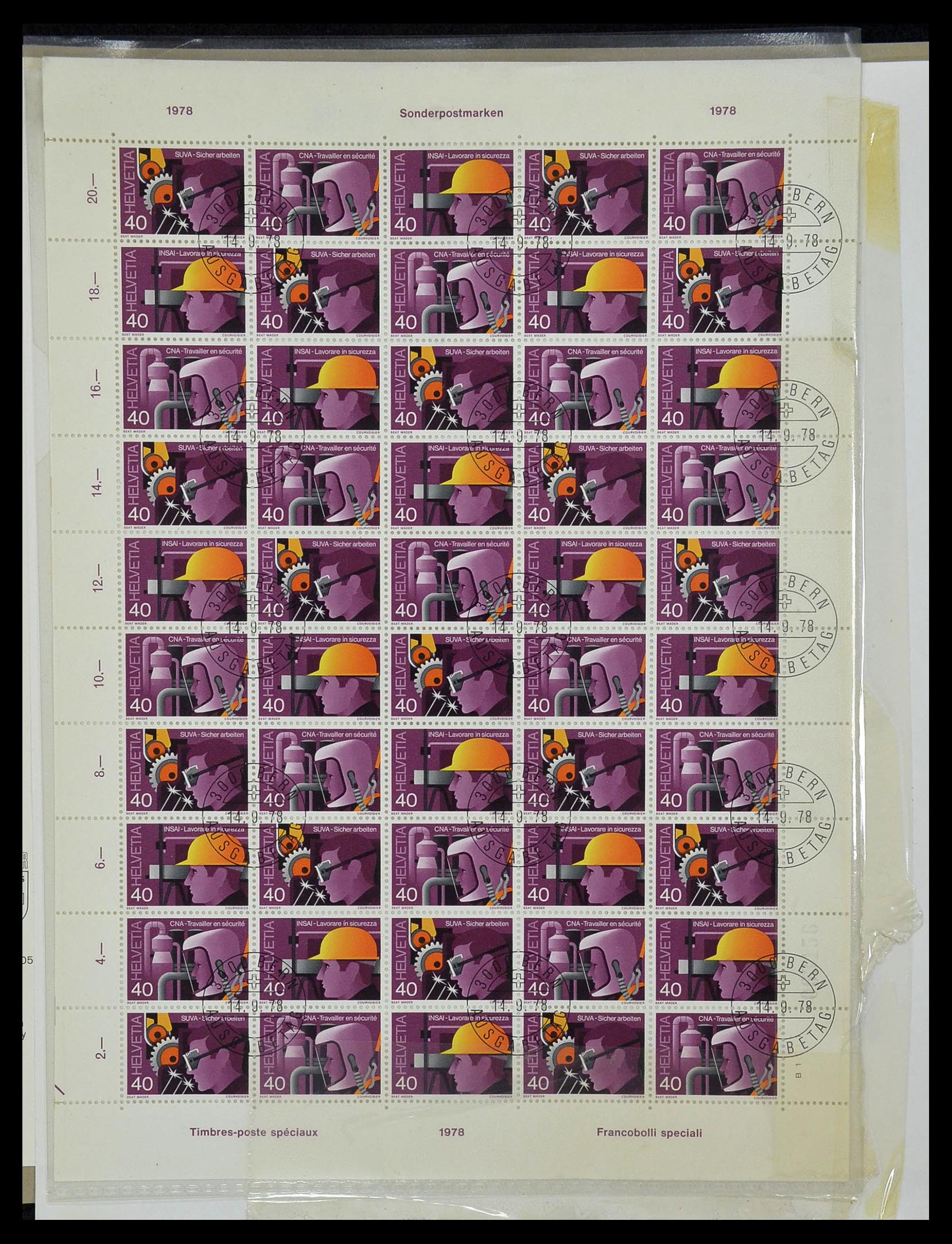 33990 090 - Stamp collection 33990 Switzerland 1854-1998.