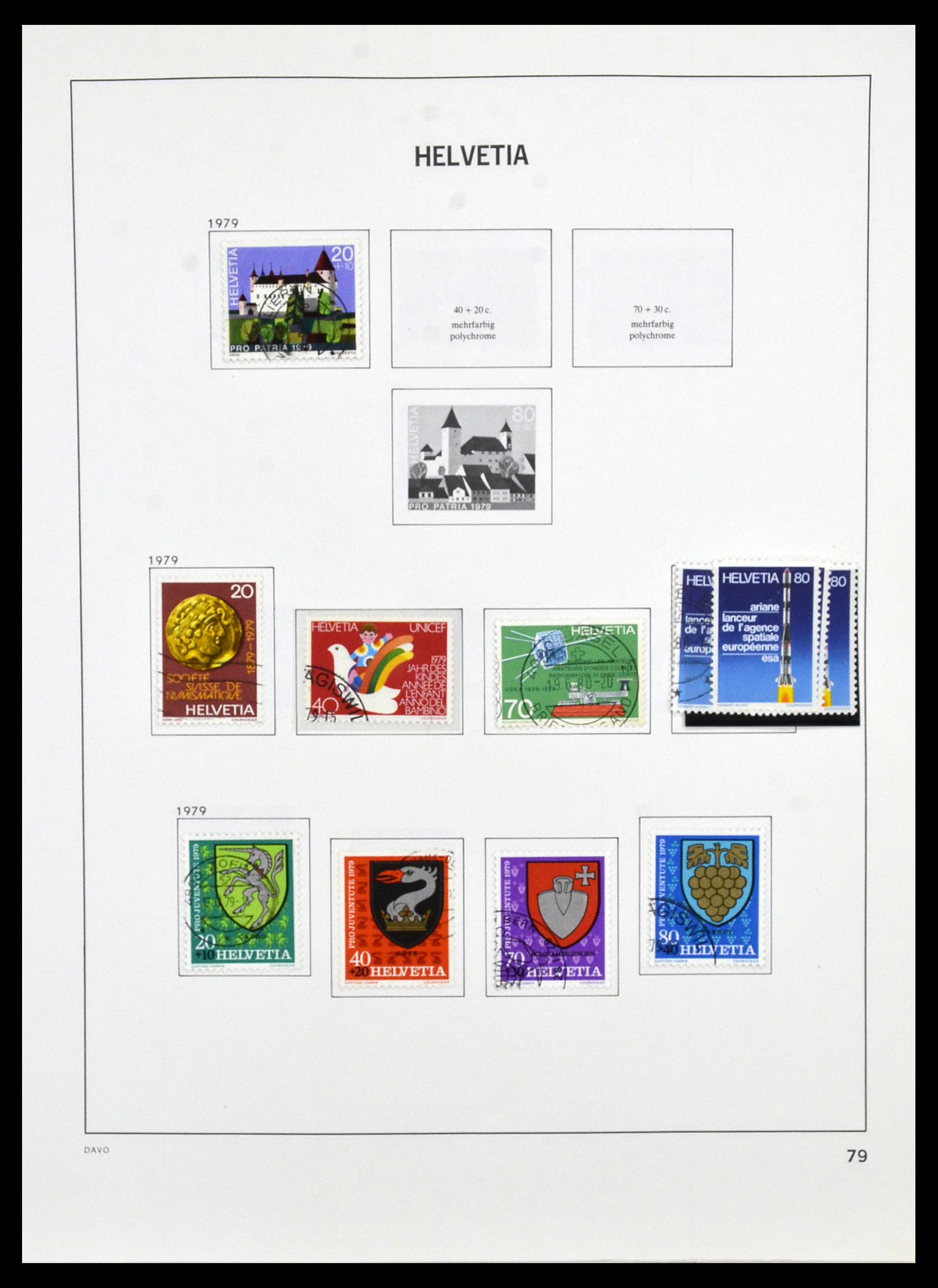 33990 093 - Stamp collection 33990 Switzerland 1854-1998.
