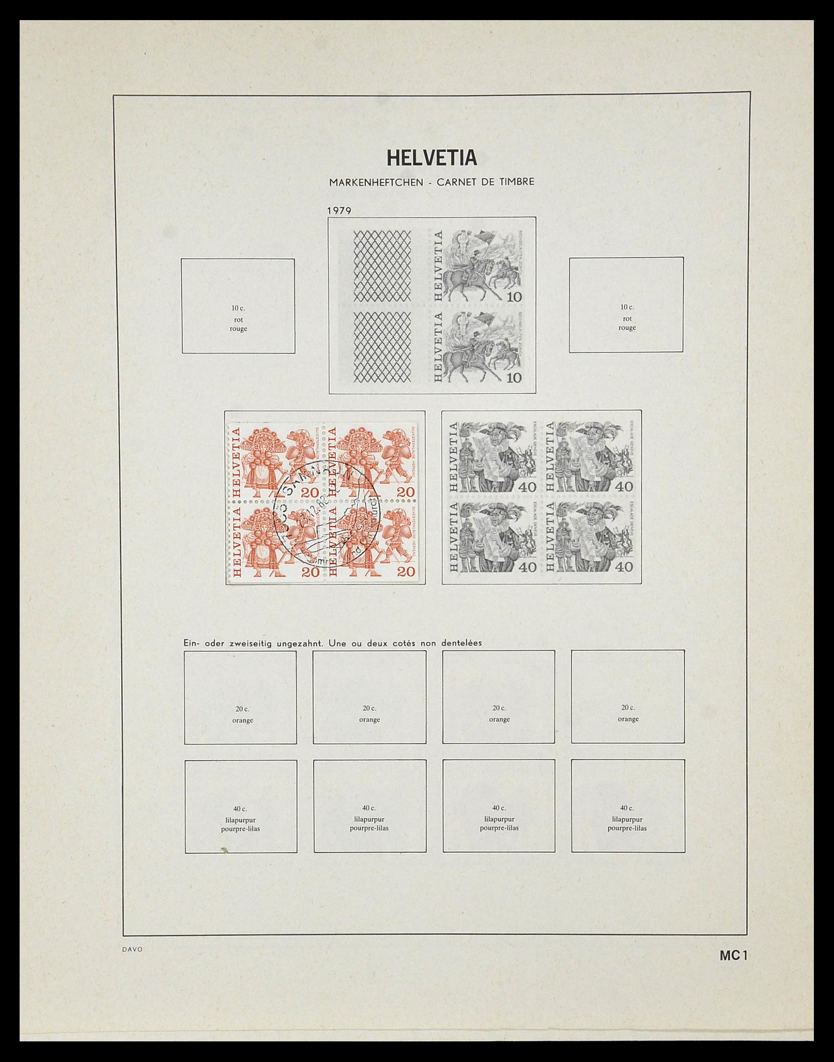 33990 198 - Stamp collection 33990 Switzerland 1854-1998.