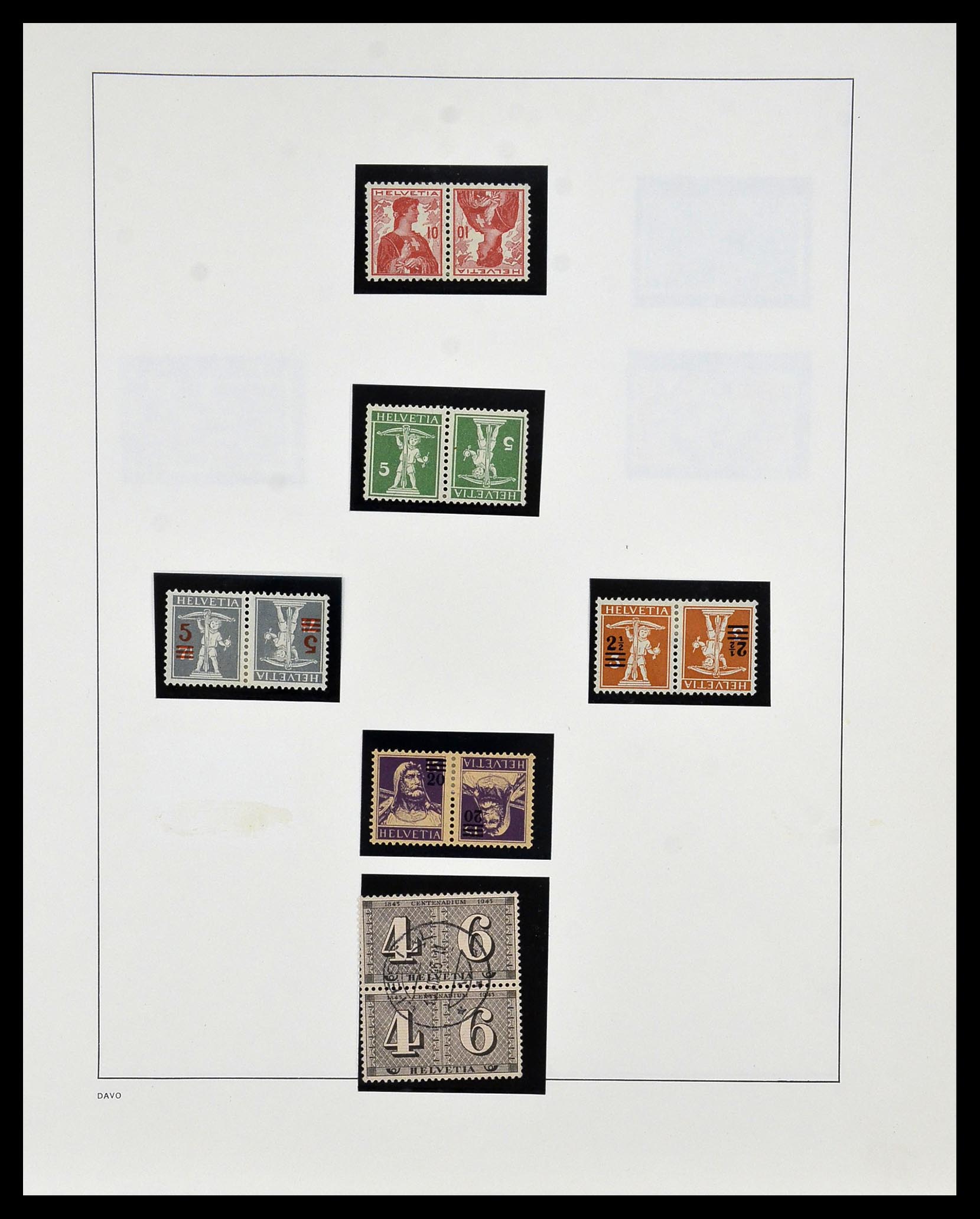33990 200 - Stamp collection 33990 Switzerland 1854-1998.