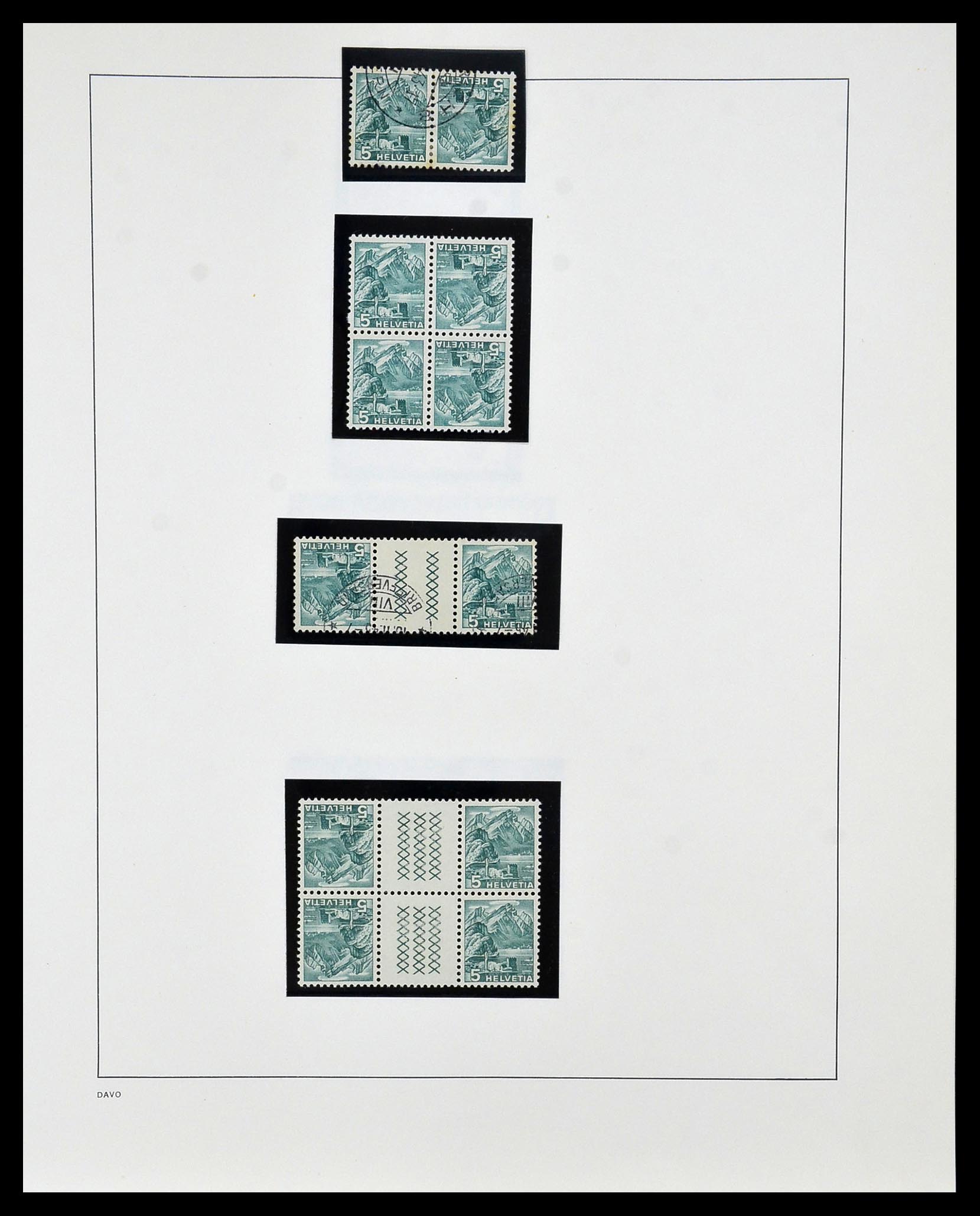 33990 203 - Stamp collection 33990 Switzerland 1854-1998.