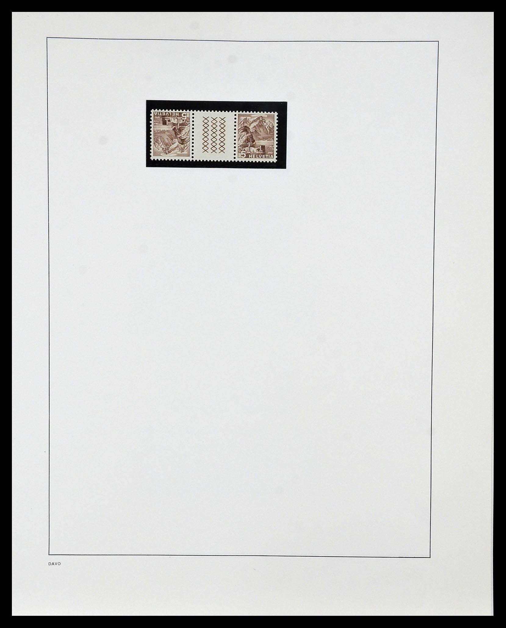 33990 206 - Postzegelverzameling 33990 Zwitserland 1854-1998.