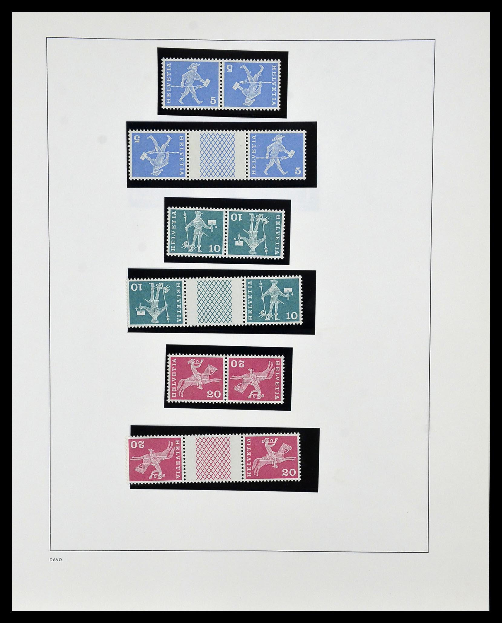 33990 208 - Stamp collection 33990 Switzerland 1854-1998.