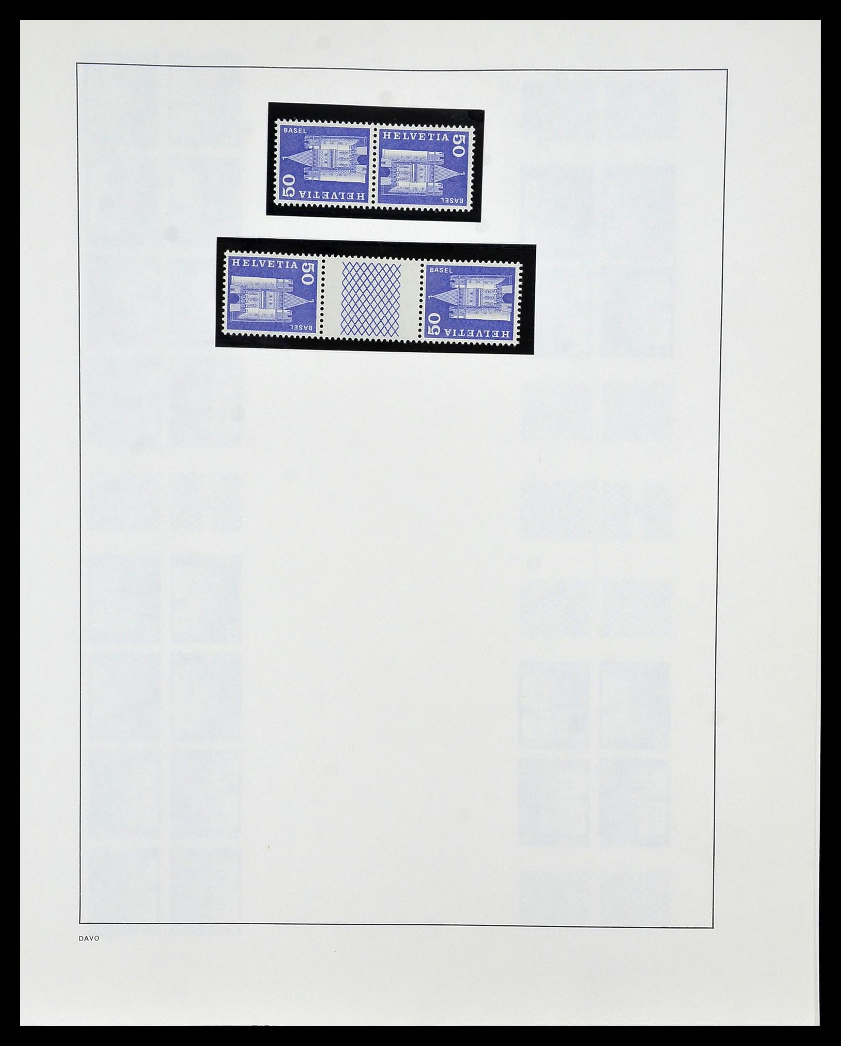 33990 209 - Stamp collection 33990 Switzerland 1854-1998.