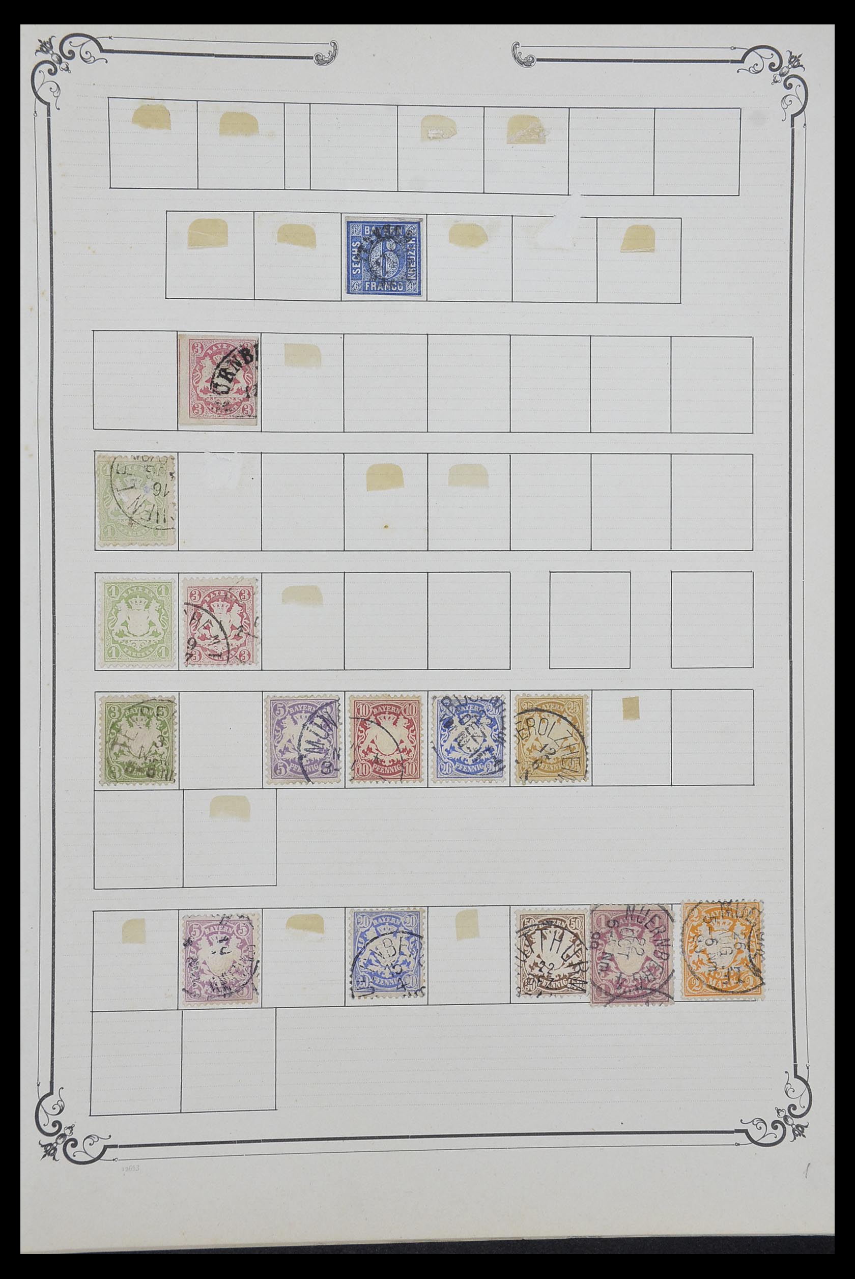 33991 002 - Postzegelverzameling 33991 Europese landen 1851-ca. 1920.