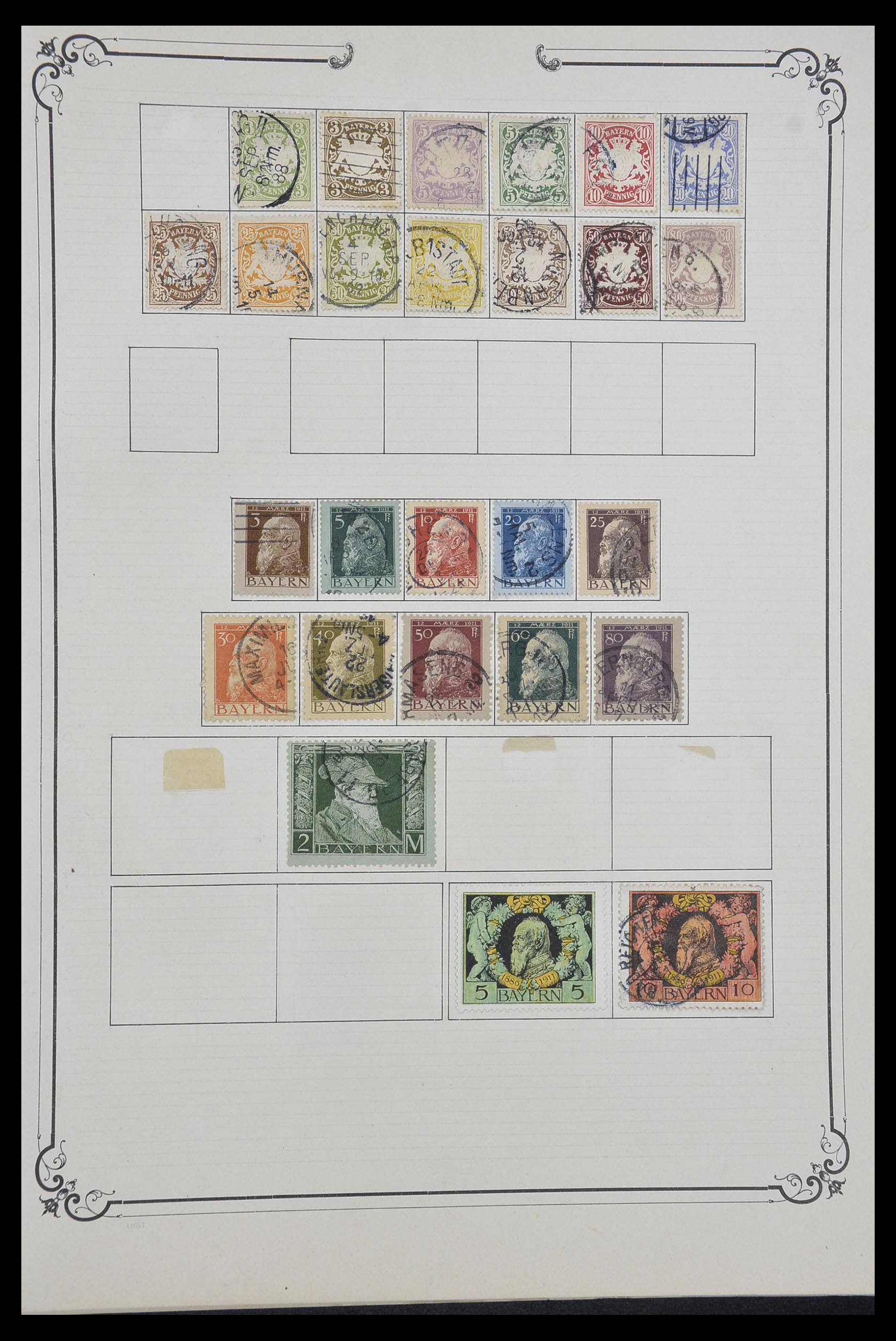 33991 003 - Postzegelverzameling 33991 Europese landen 1851-ca. 1920.