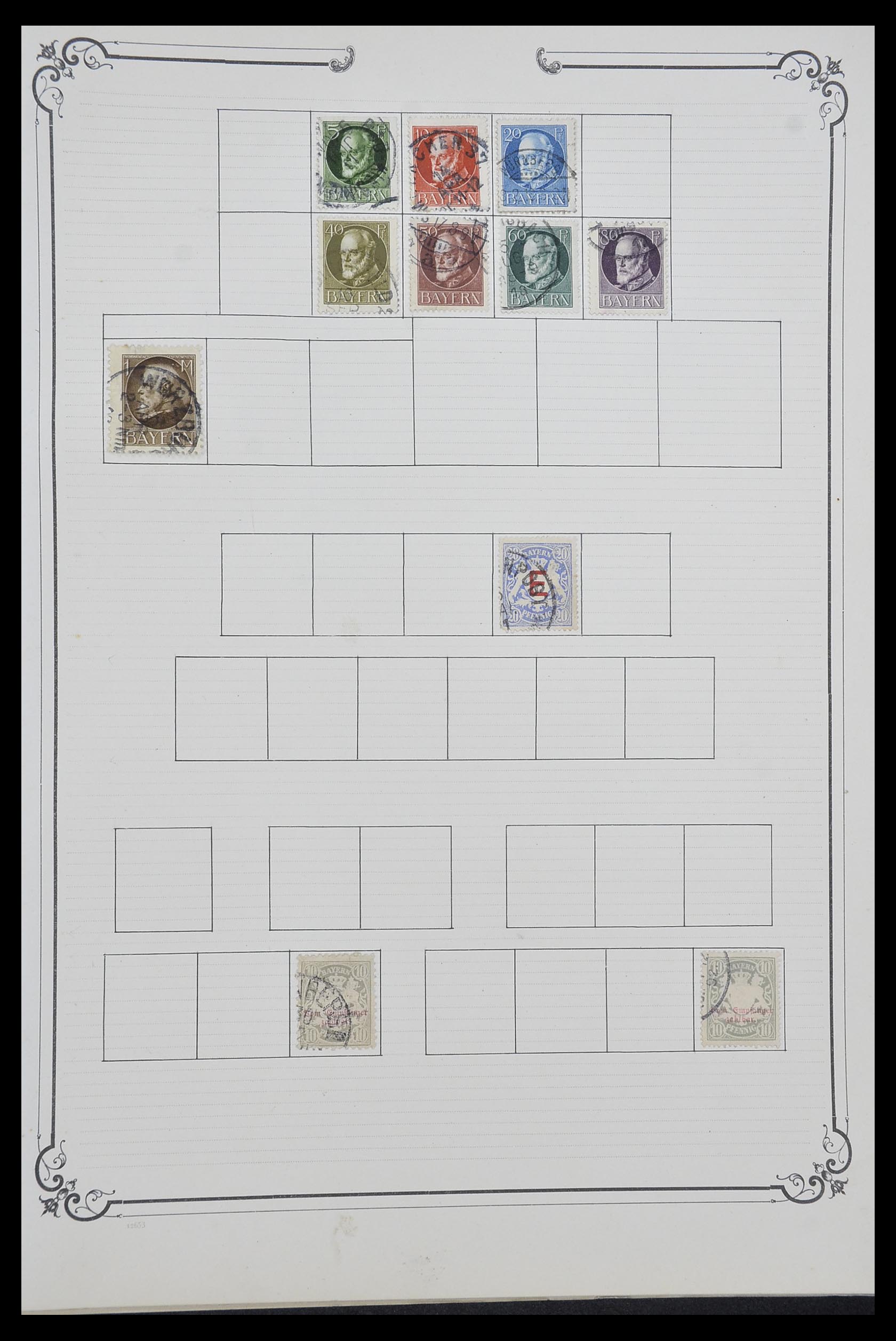 33991 004 - Postzegelverzameling 33991 Europese landen 1851-ca. 1920.
