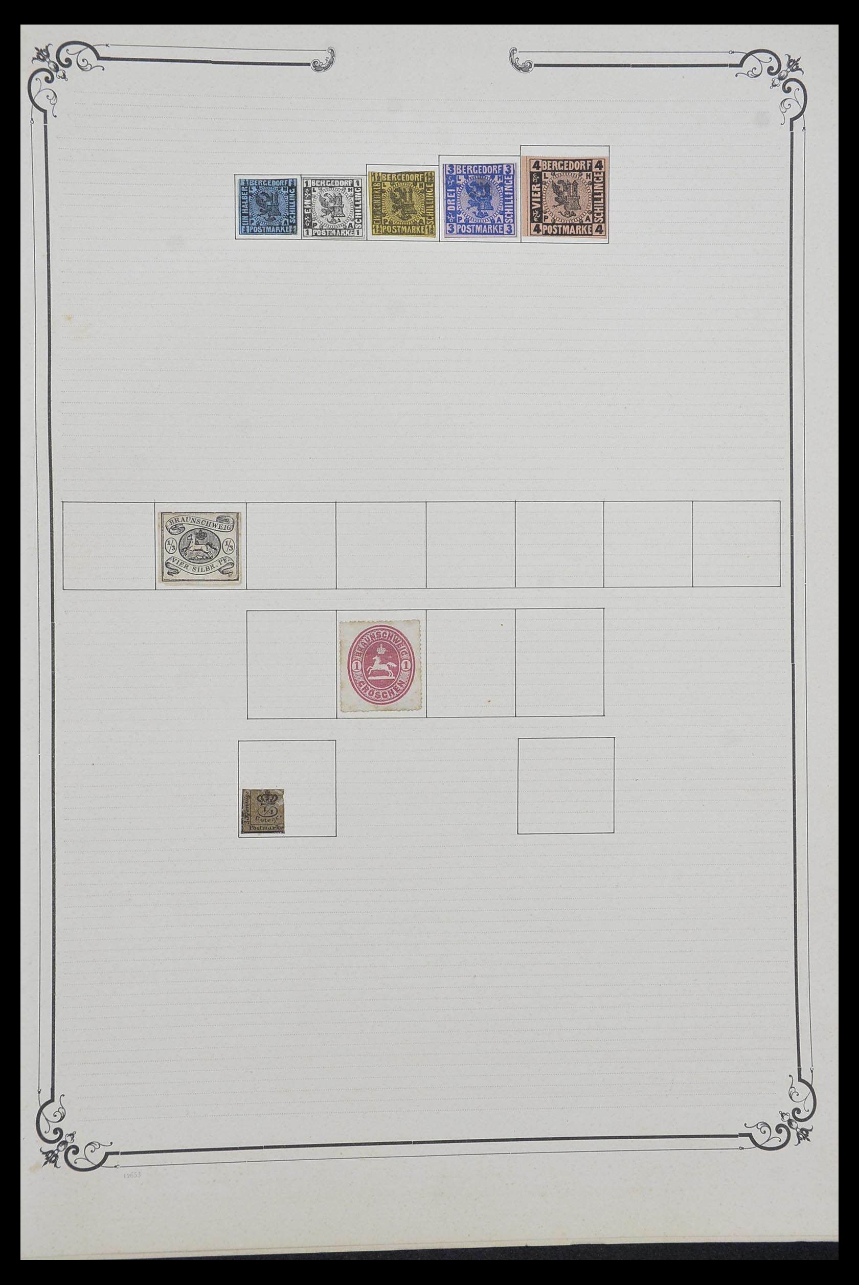 33991 007 - Postzegelverzameling 33991 Europese landen 1851-ca. 1920.