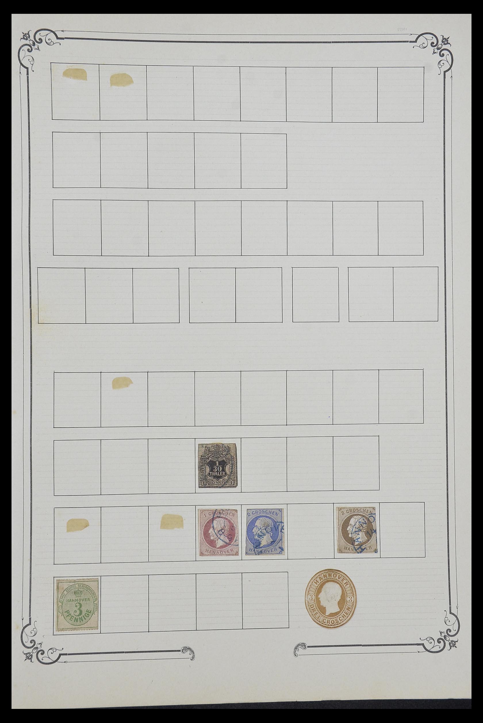 33991 008 - Postzegelverzameling 33991 Europese landen 1851-ca. 1920.