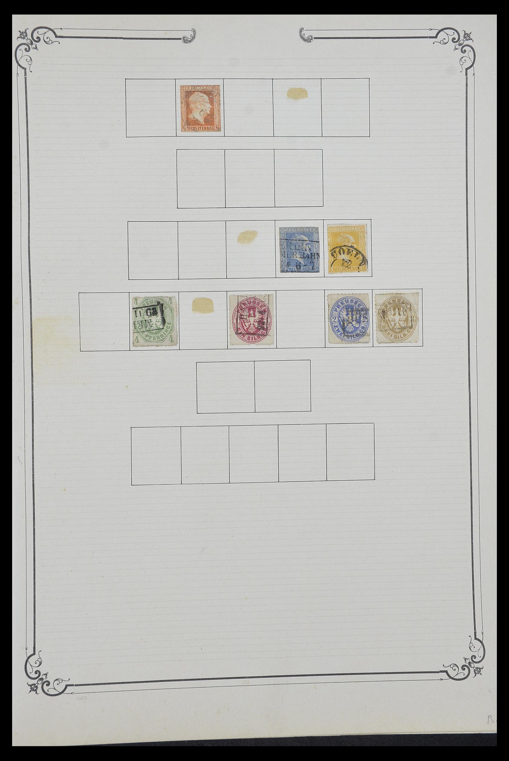33991 009 - Postzegelverzameling 33991 Europese landen 1851-ca. 1920.