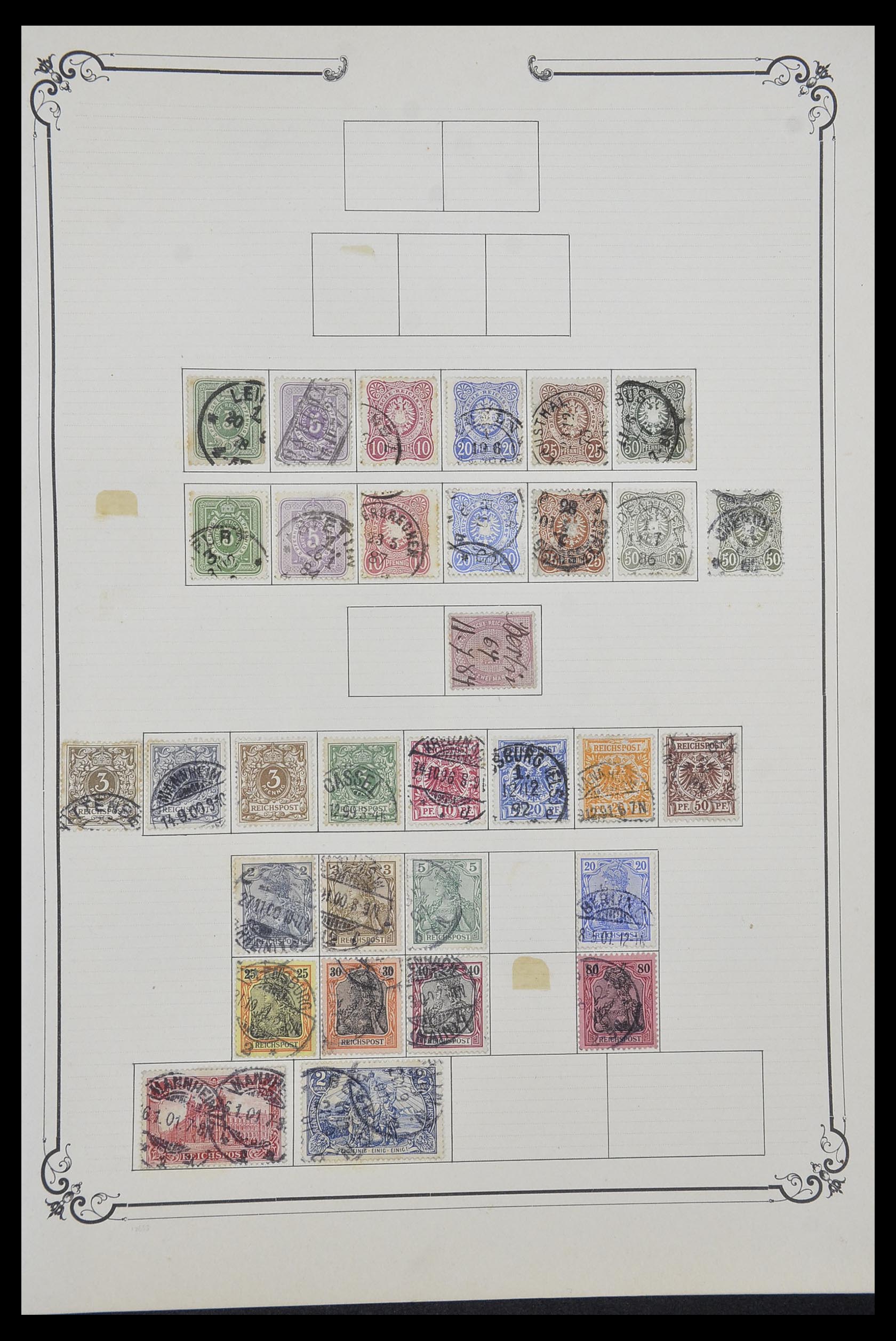 33991 015 - Postzegelverzameling 33991 Europese landen 1851-ca. 1920.