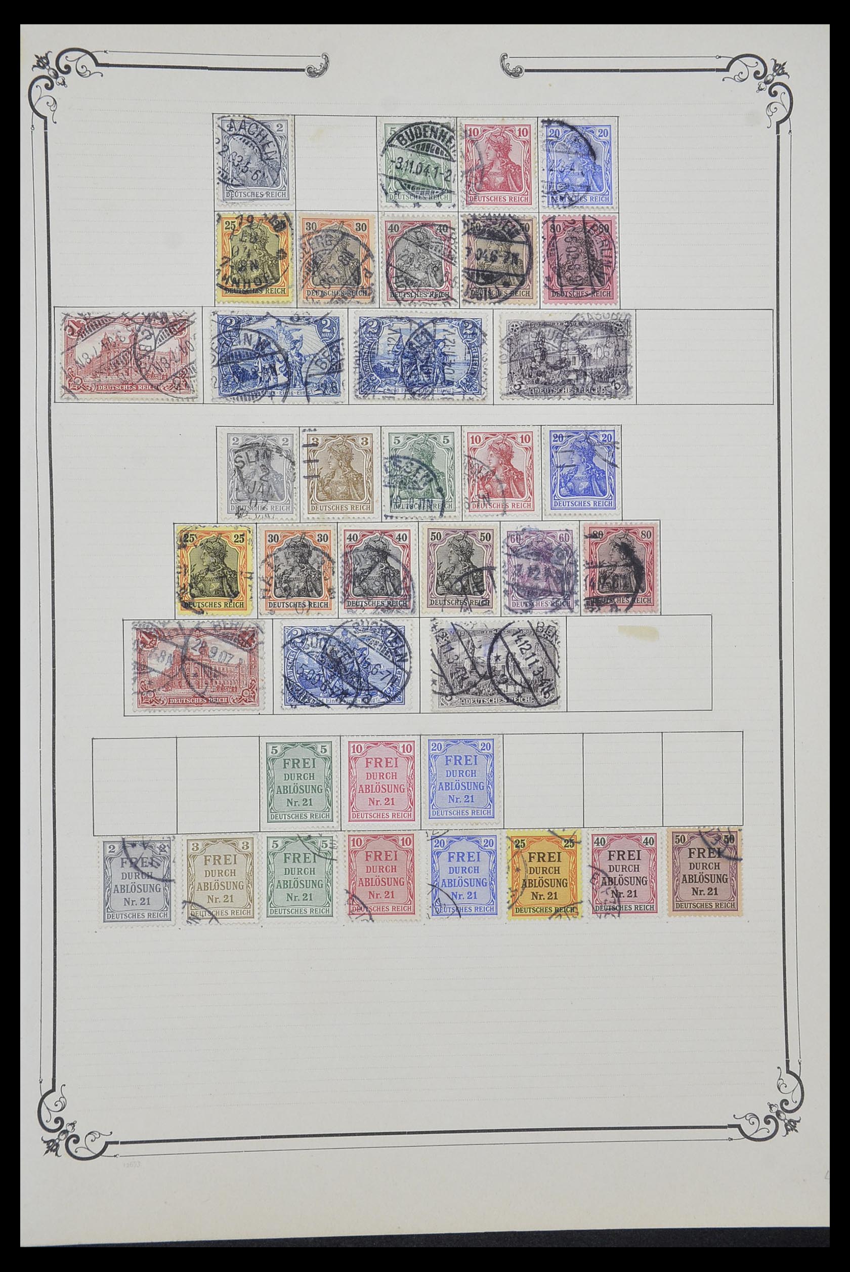 33991 016 - Postzegelverzameling 33991 Europese landen 1851-ca. 1920.