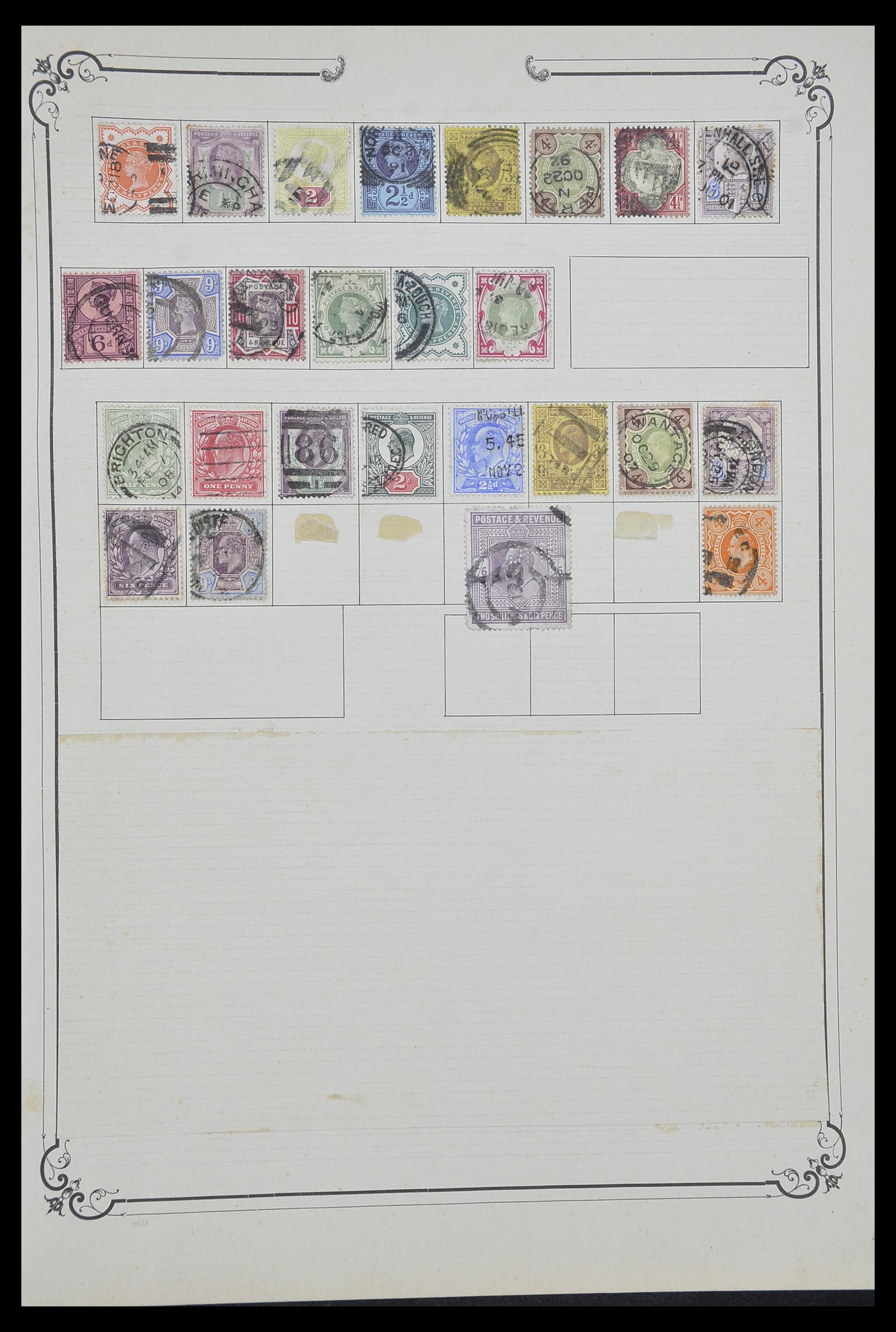 33991 019 - Postzegelverzameling 33991 Europese landen 1851-ca. 1920.