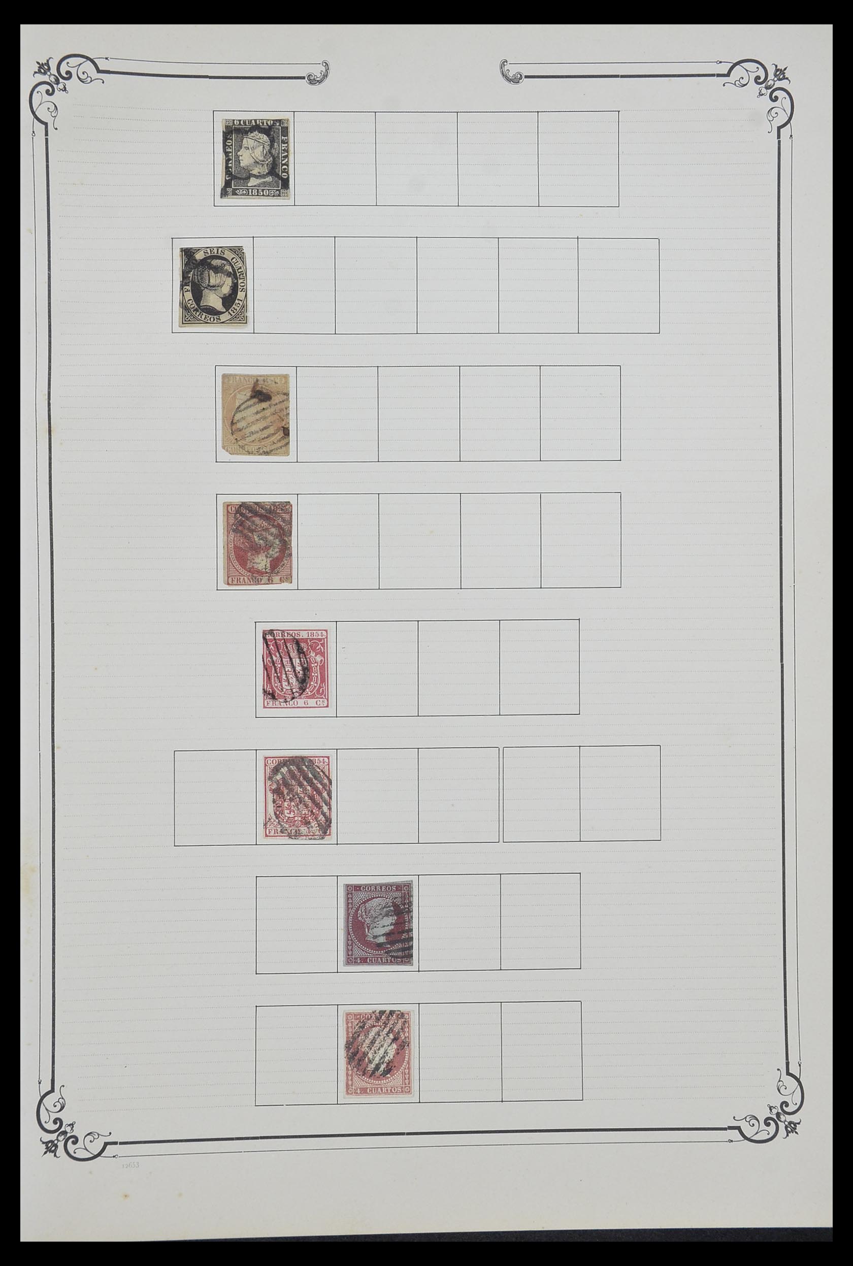 33991 021 - Postzegelverzameling 33991 Europese landen 1851-ca. 1920.
