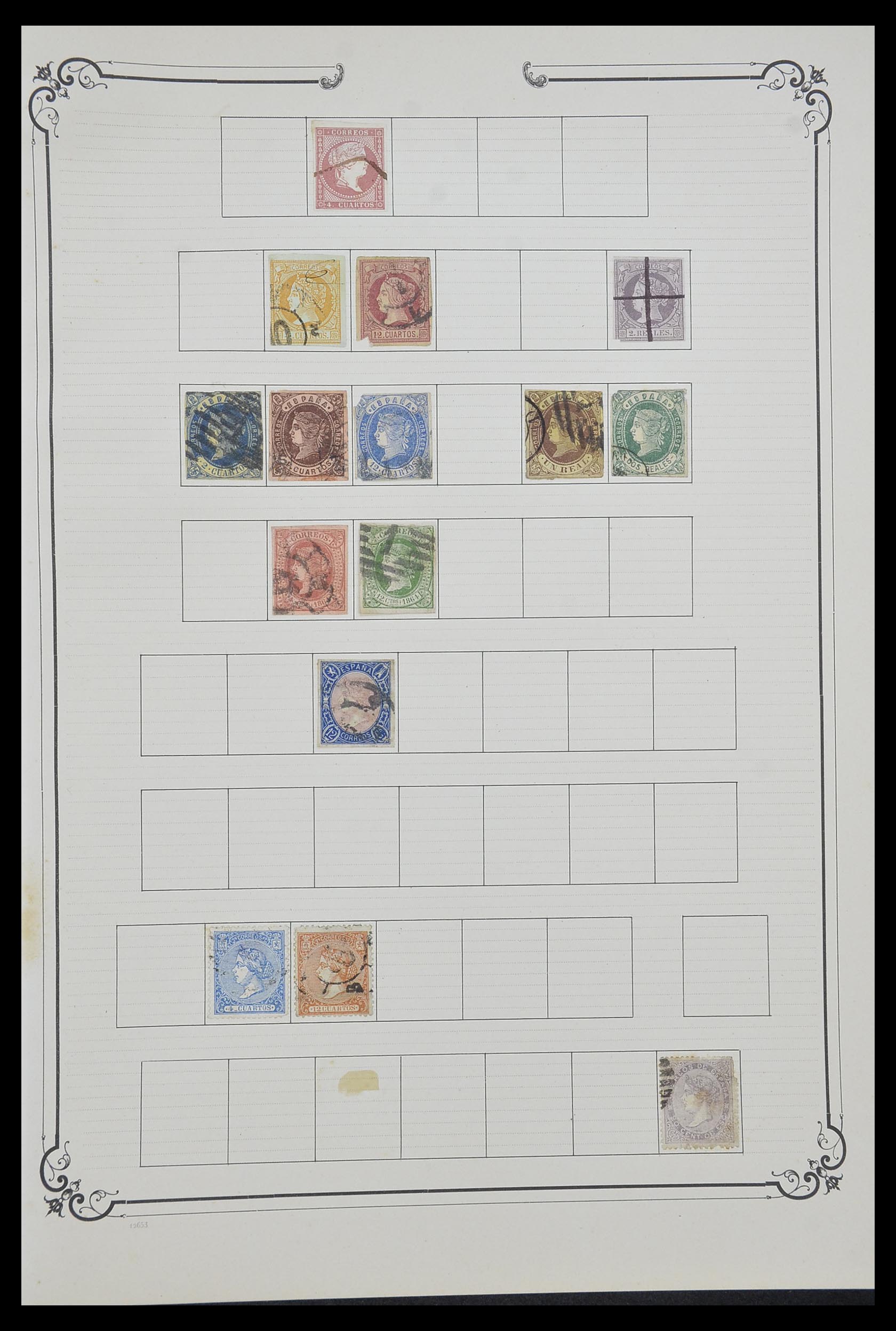 33991 022 - Postzegelverzameling 33991 Europese landen 1851-ca. 1920.