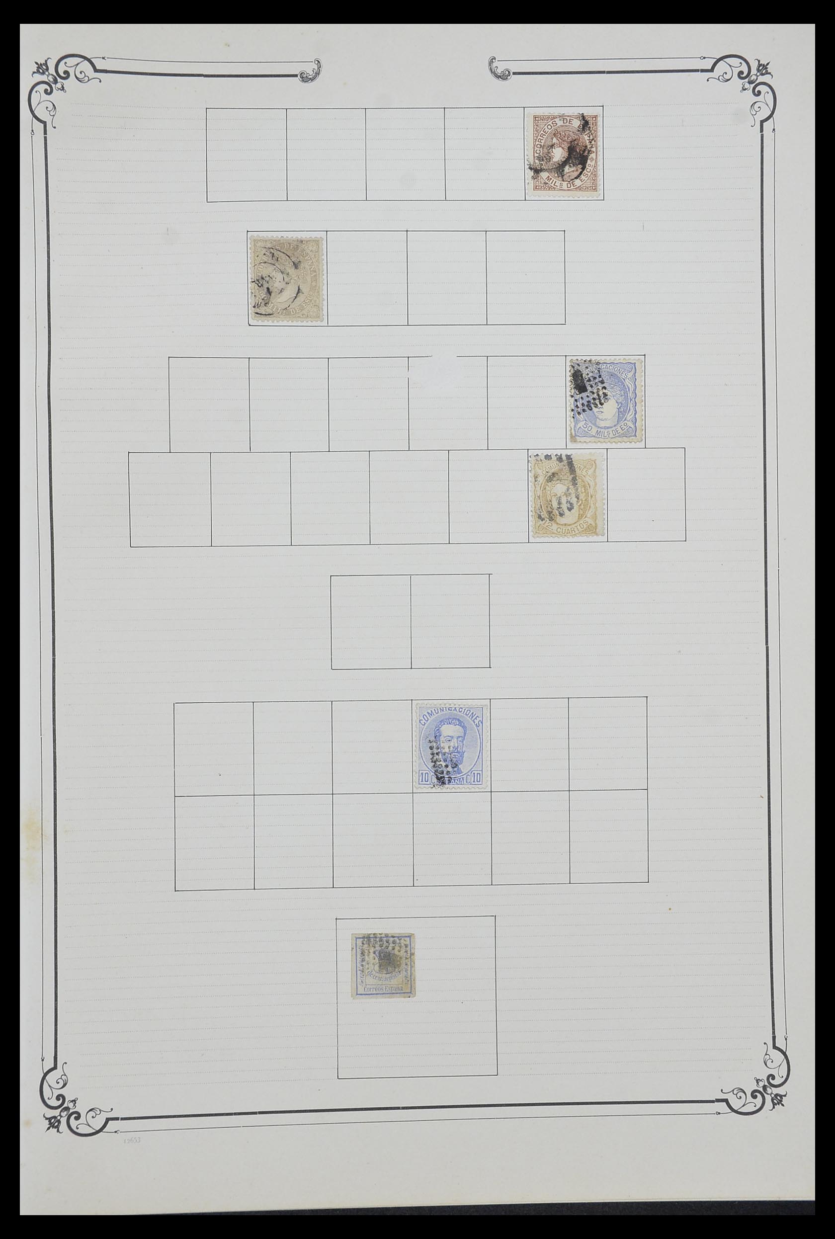 33991 023 - Postzegelverzameling 33991 Europese landen 1851-ca. 1920.