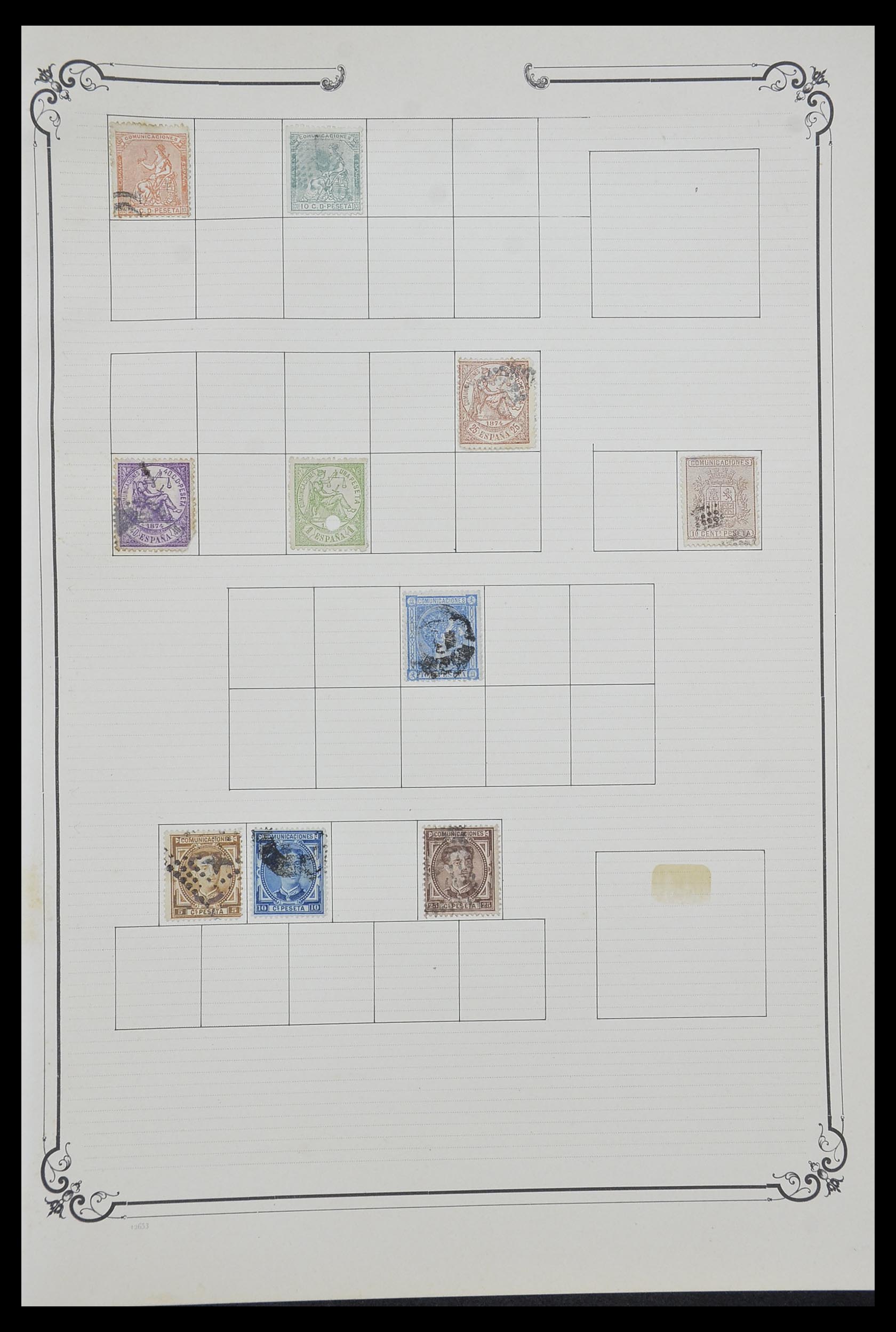 33991 024 - Postzegelverzameling 33991 Europese landen 1851-ca. 1920.