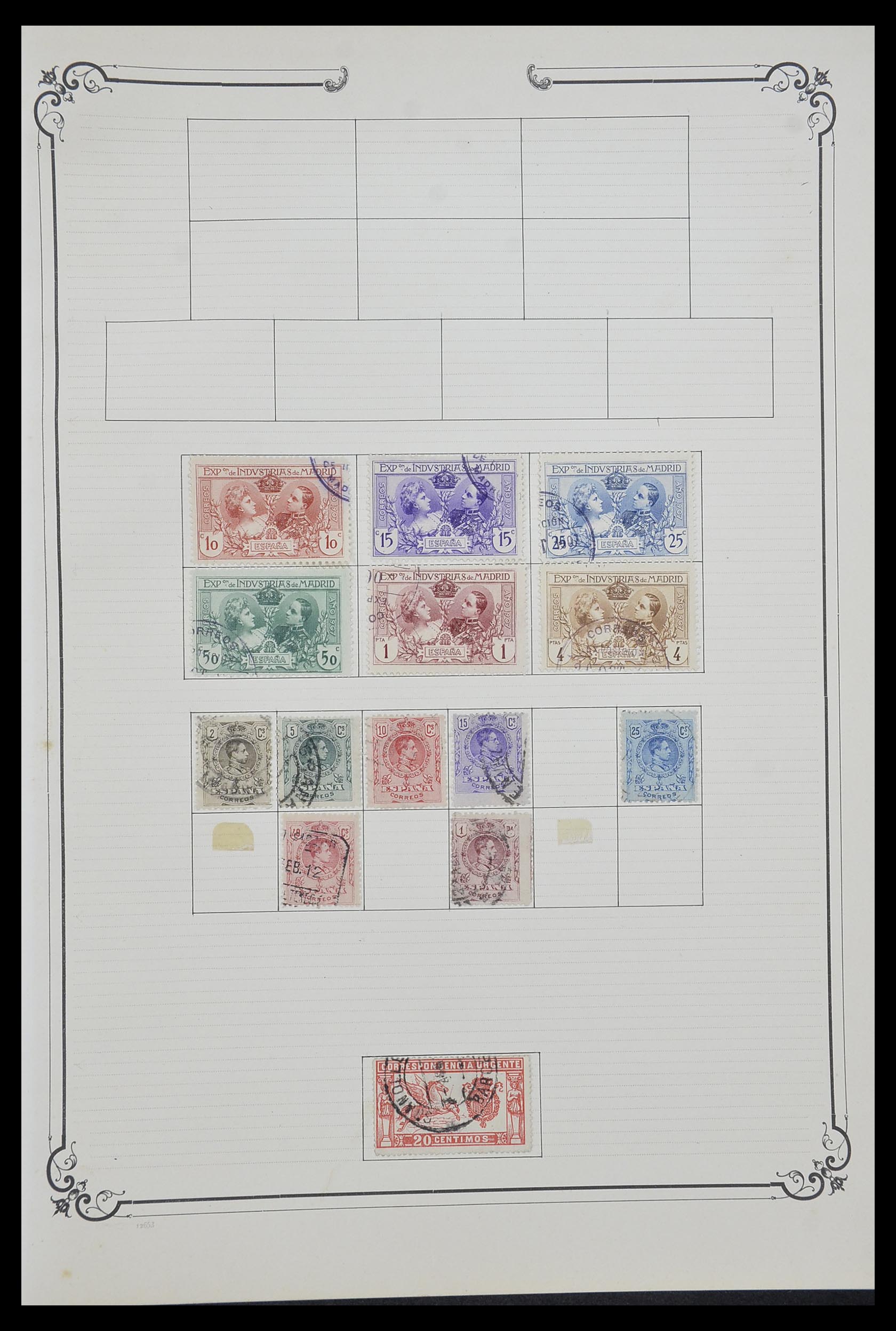 33991 026 - Postzegelverzameling 33991 Europese landen 1851-ca. 1920.