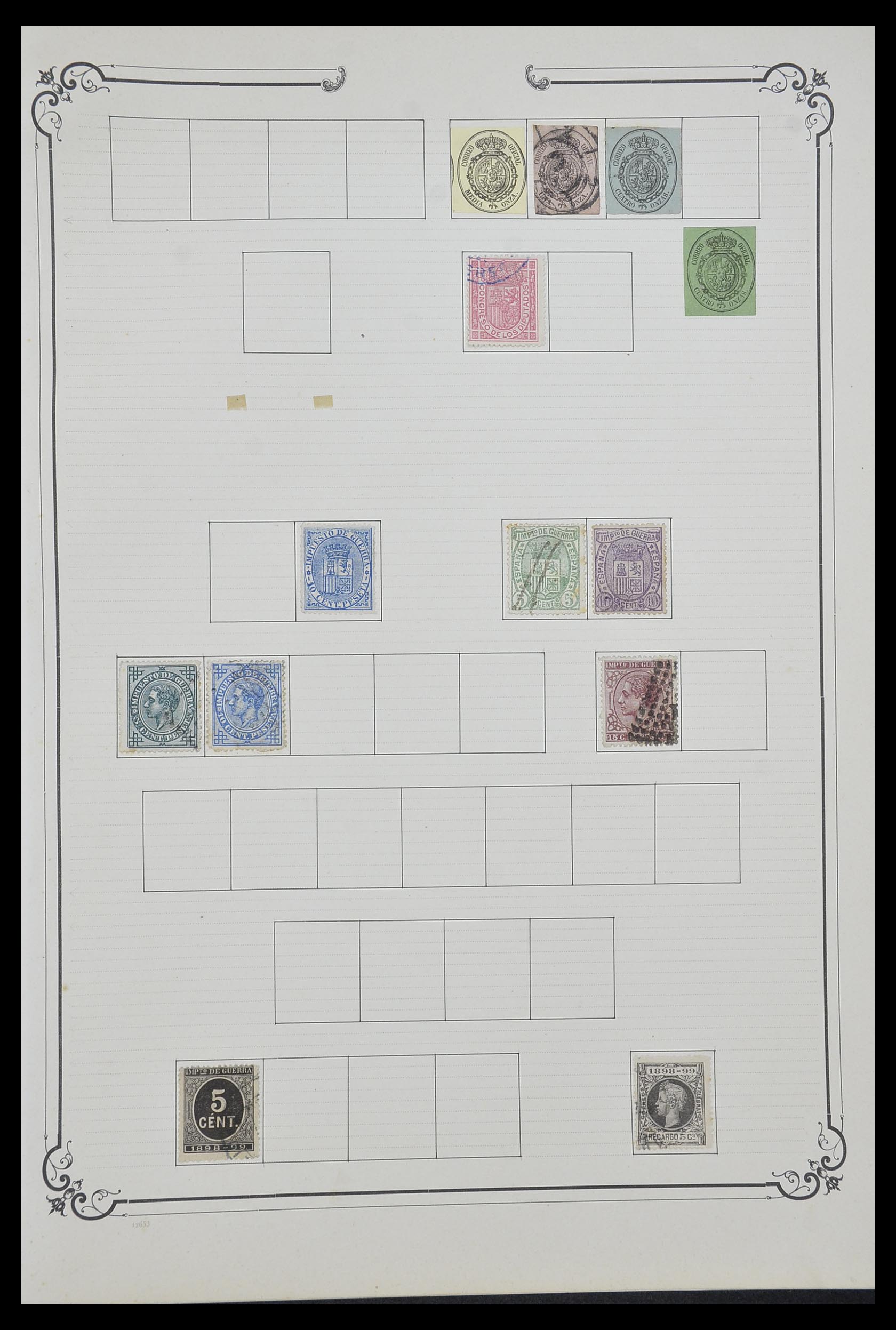 33991 027 - Postzegelverzameling 33991 Europese landen 1851-ca. 1920.