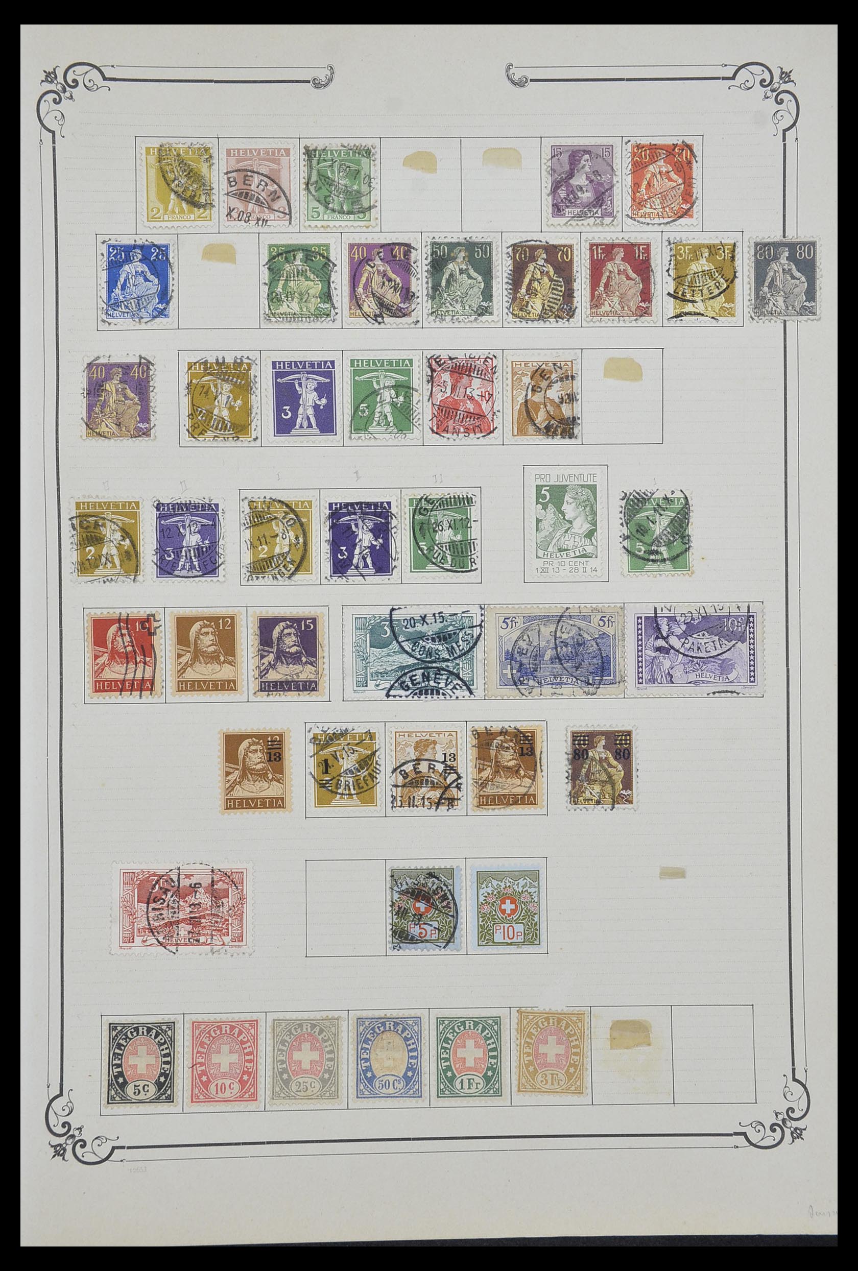 33991 037 - Postzegelverzameling 33991 Europese landen 1851-ca. 1920.