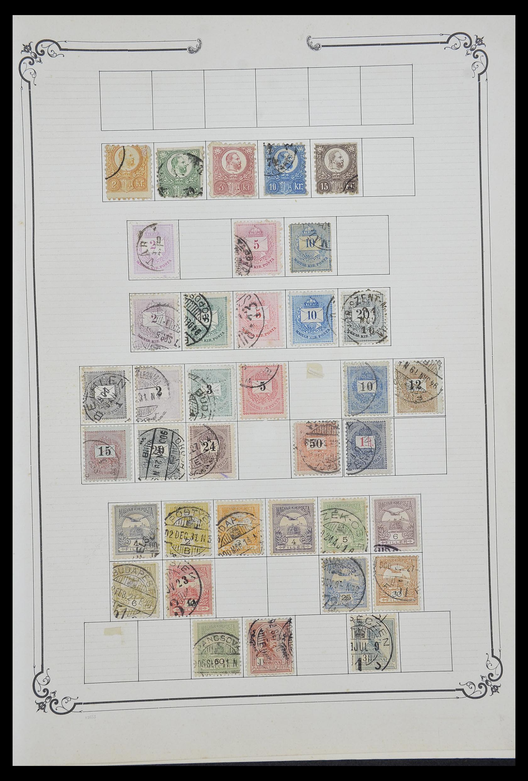 33991 039 - Postzegelverzameling 33991 Europese landen 1851-ca. 1920.