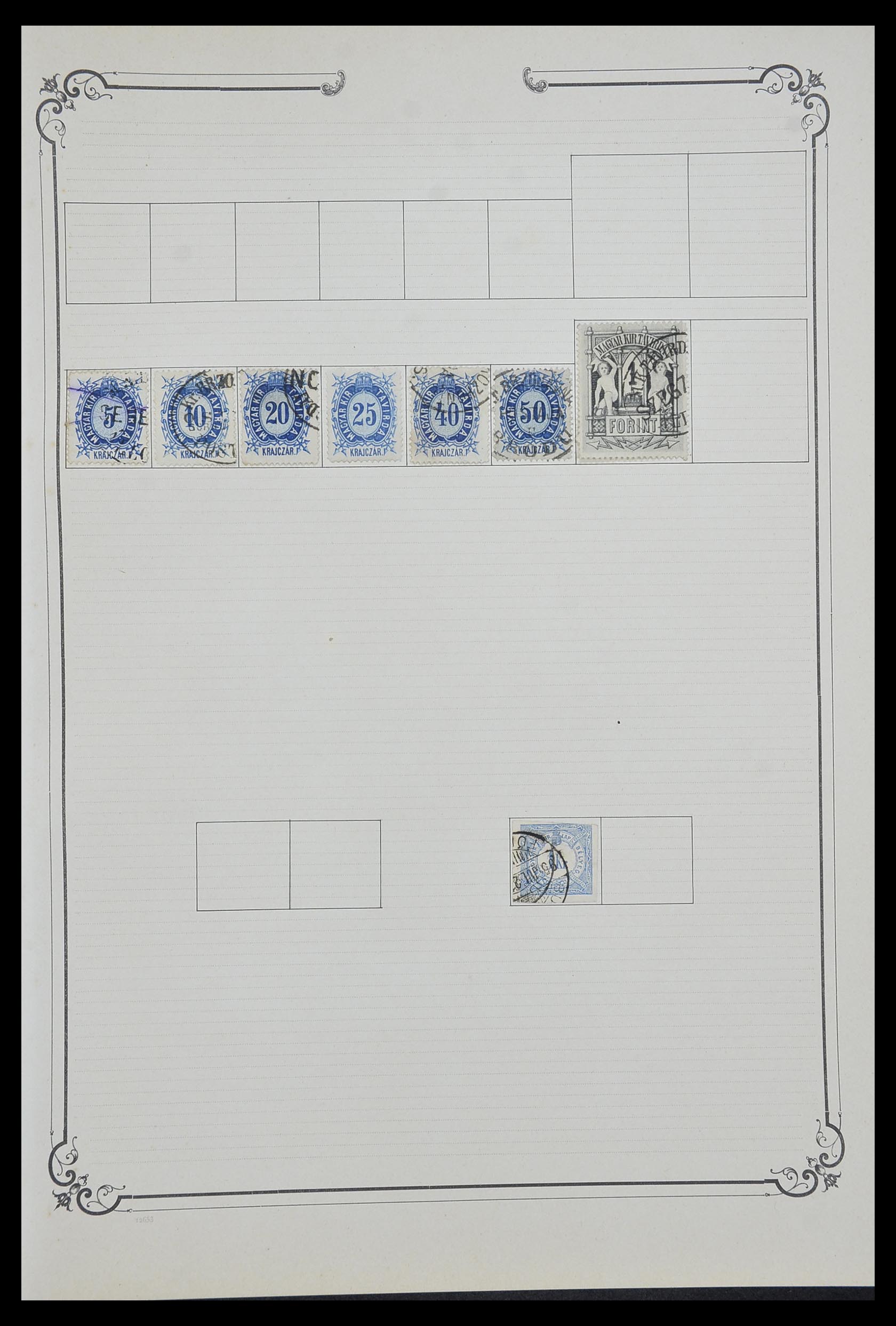 33991 042 - Postzegelverzameling 33991 Europese landen 1851-ca. 1920.