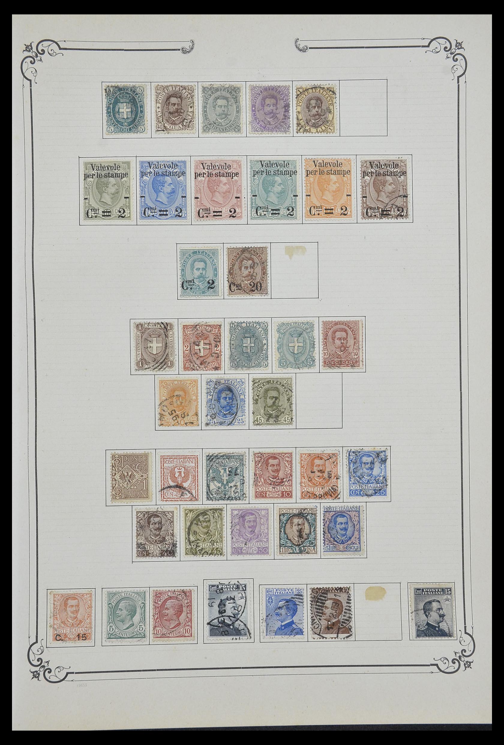 33991 044 - Postzegelverzameling 33991 Europese landen 1851-ca. 1920.