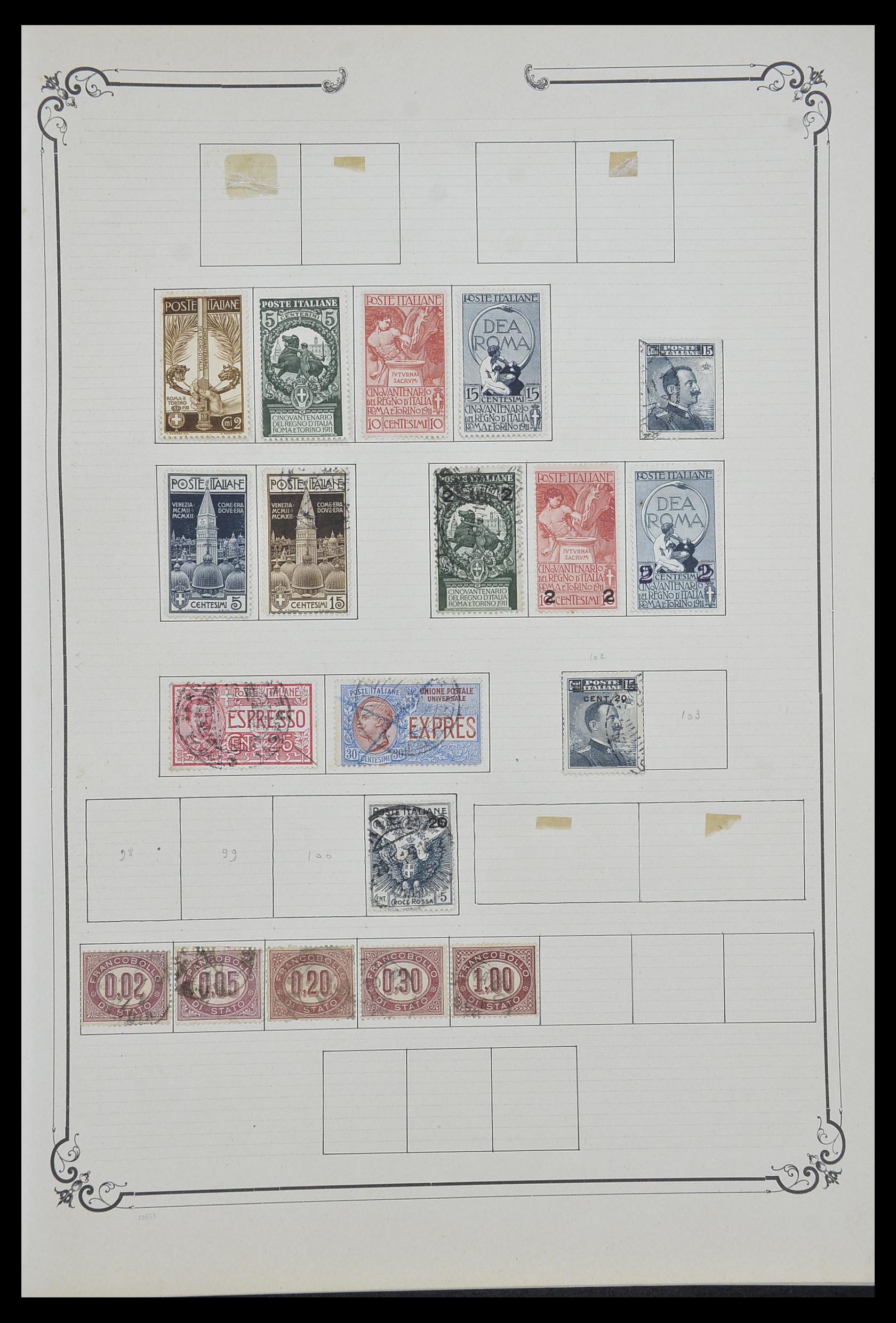 33991 045 - Postzegelverzameling 33991 Europese landen 1851-ca. 1920.