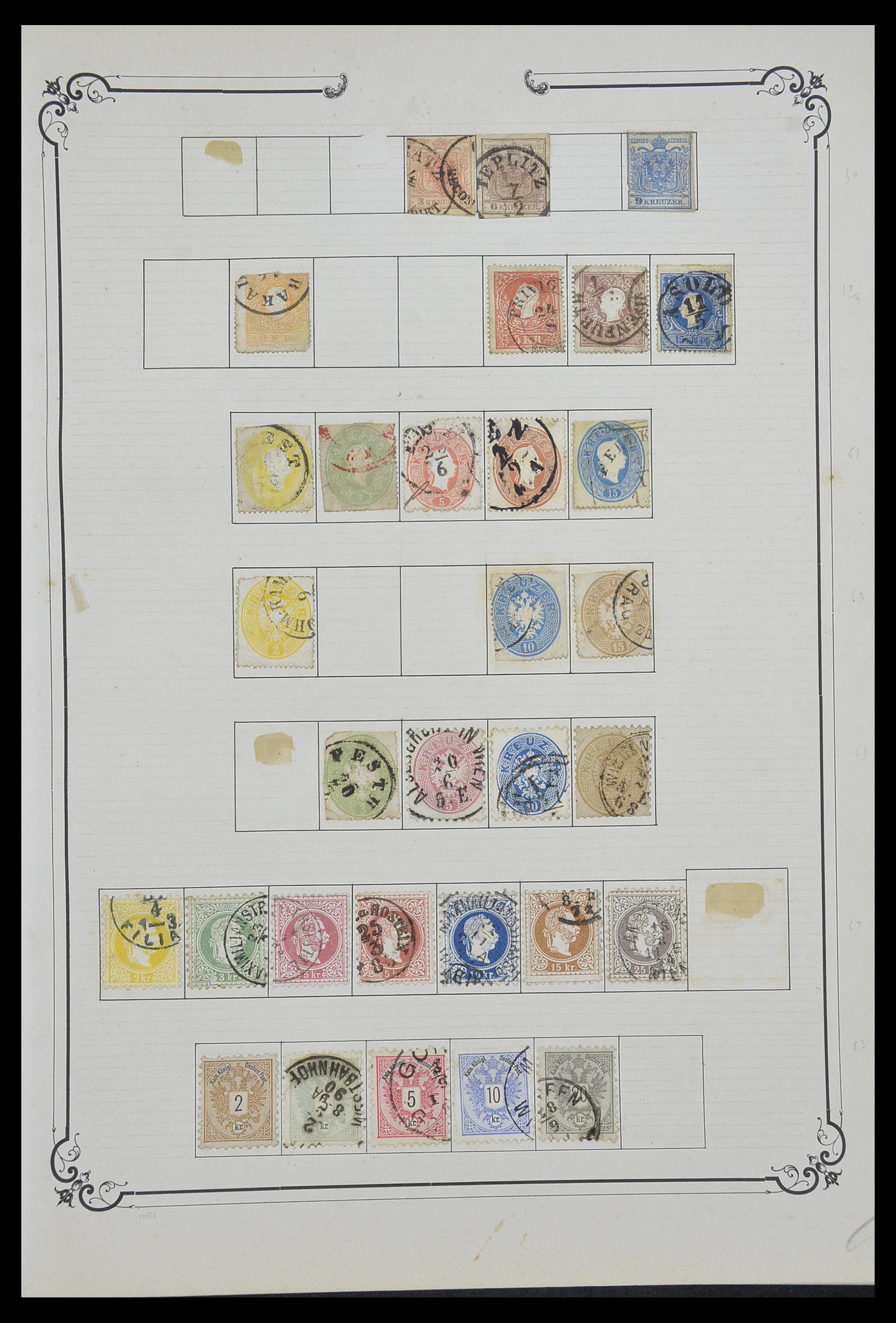 33991 047 - Postzegelverzameling 33991 Europese landen 1851-ca. 1920.