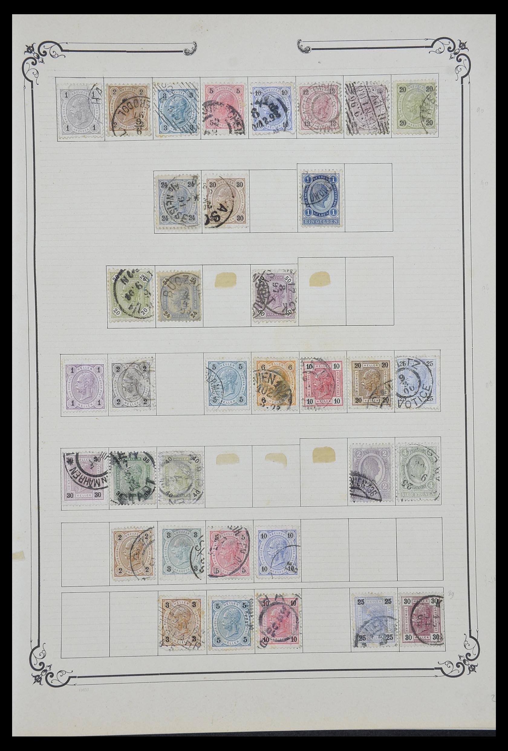 33991 048 - Postzegelverzameling 33991 Europese landen 1851-ca. 1920.