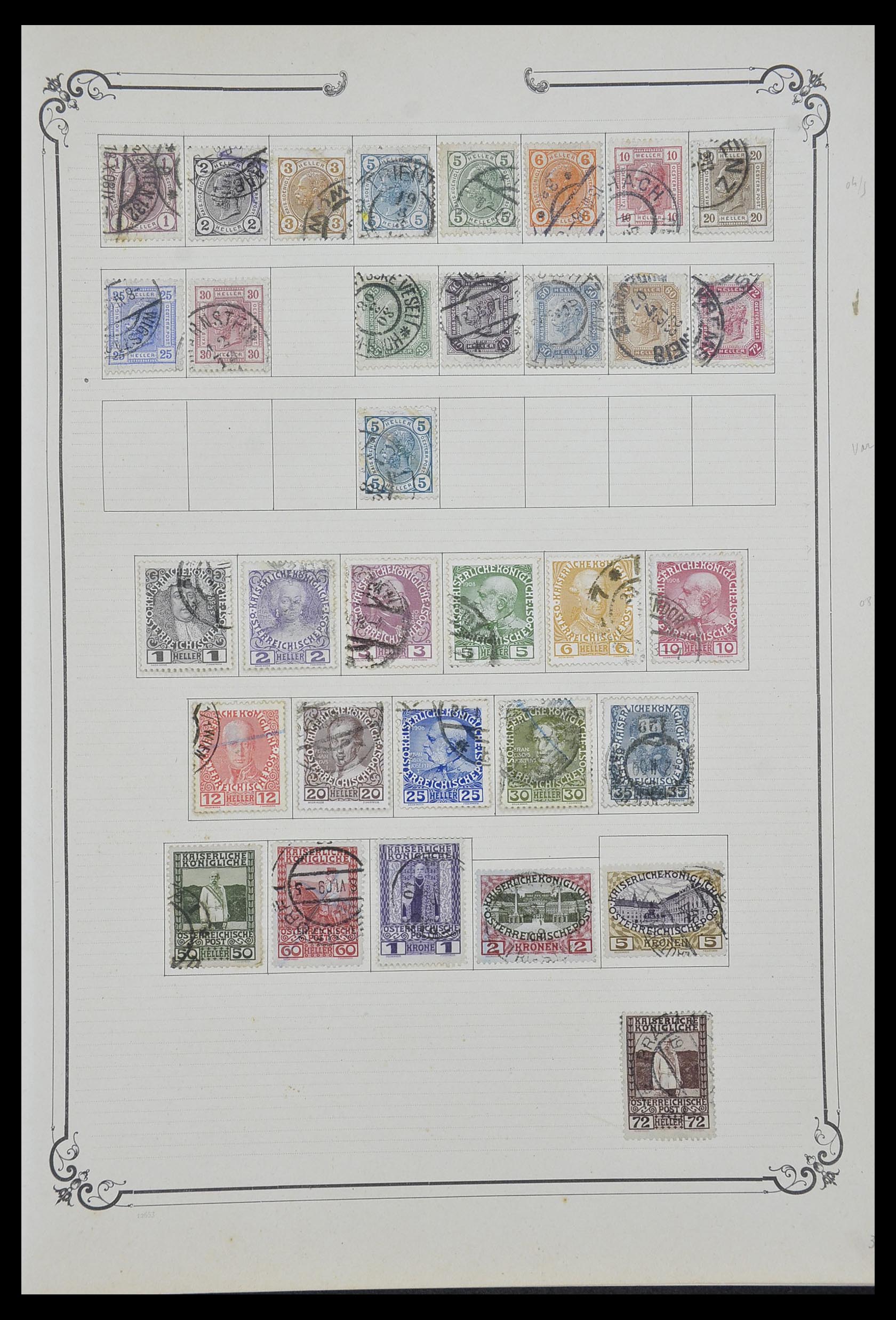 33991 049 - Postzegelverzameling 33991 Europese landen 1851-ca. 1920.