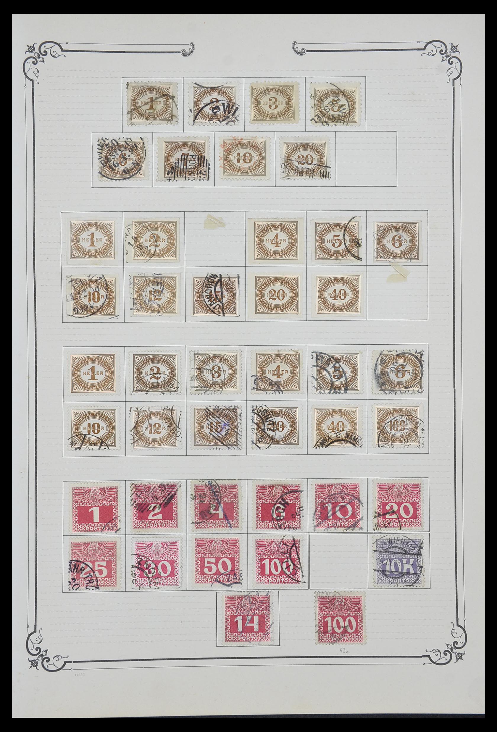 33991 051 - Postzegelverzameling 33991 Europese landen 1851-ca. 1920.