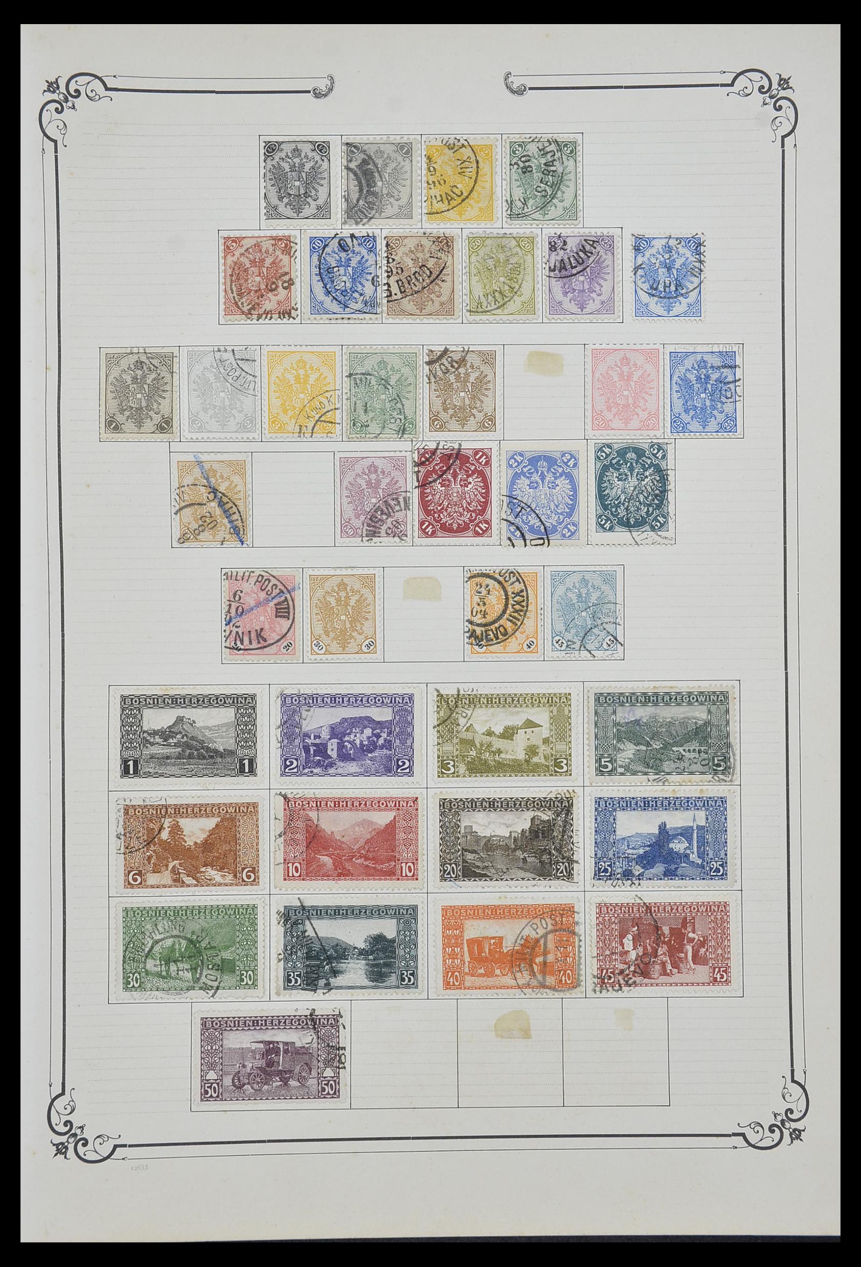 33991 052 - Postzegelverzameling 33991 Europese landen 1851-ca. 1920.