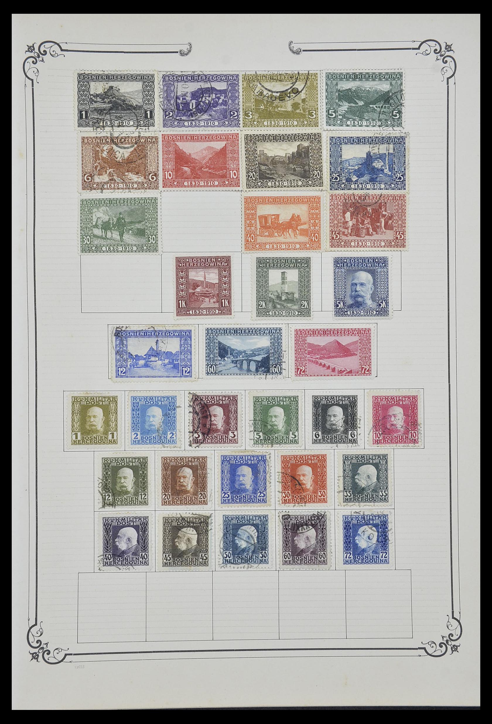33991 053 - Postzegelverzameling 33991 Europese landen 1851-ca. 1920.