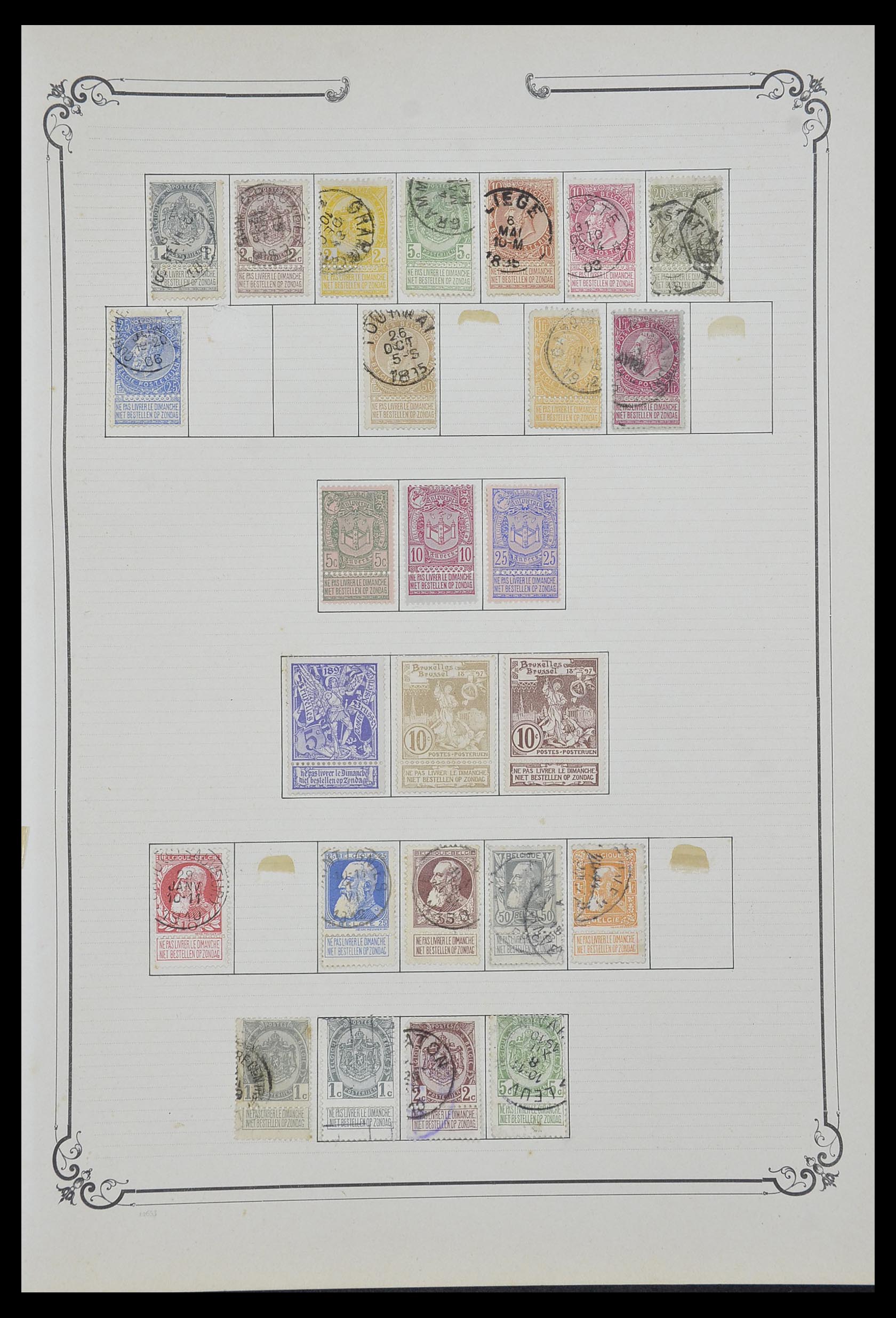 33991 056 - Postzegelverzameling 33991 Europese landen 1851-ca. 1920.