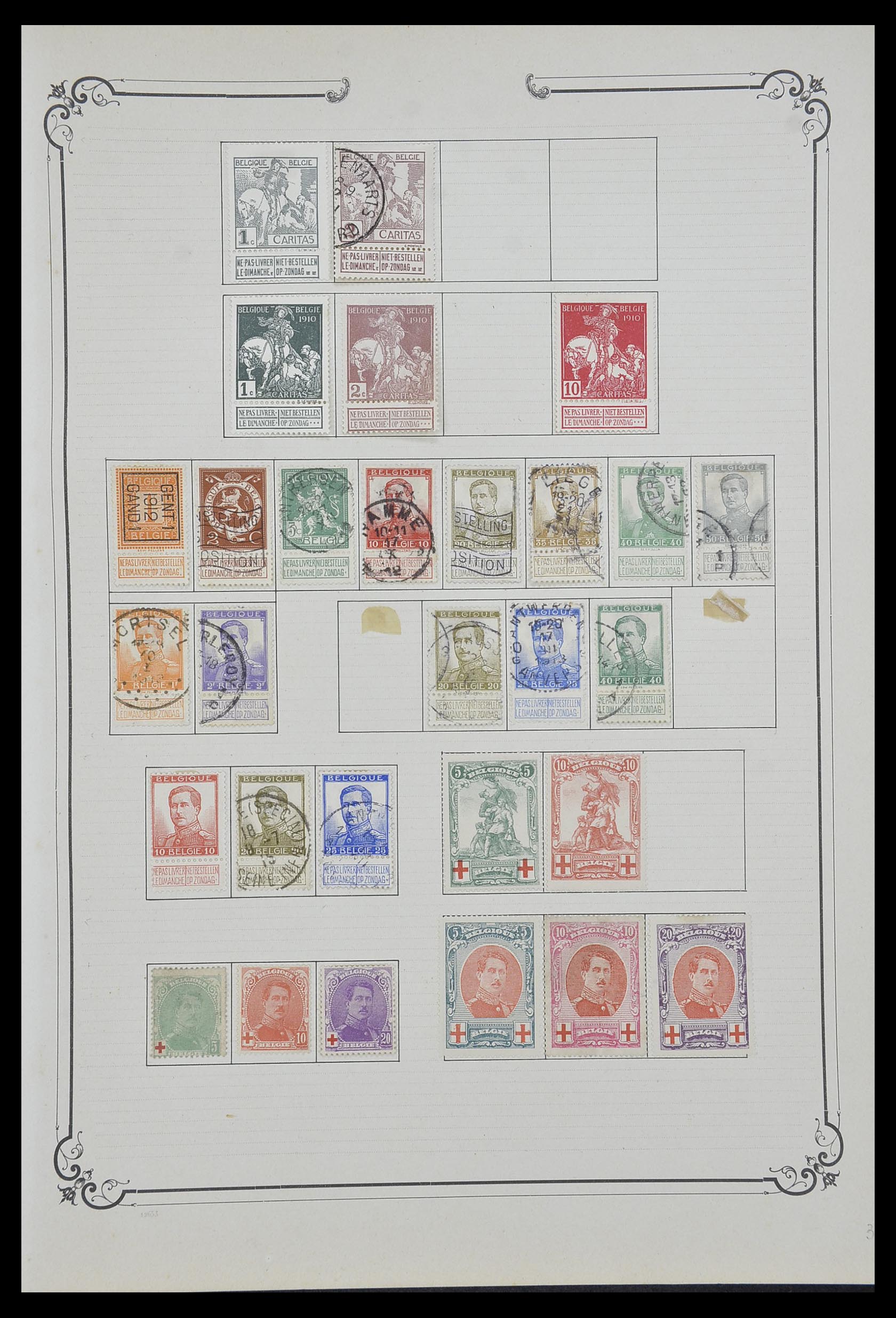 33991 057 - Postzegelverzameling 33991 Europese landen 1851-ca. 1920.