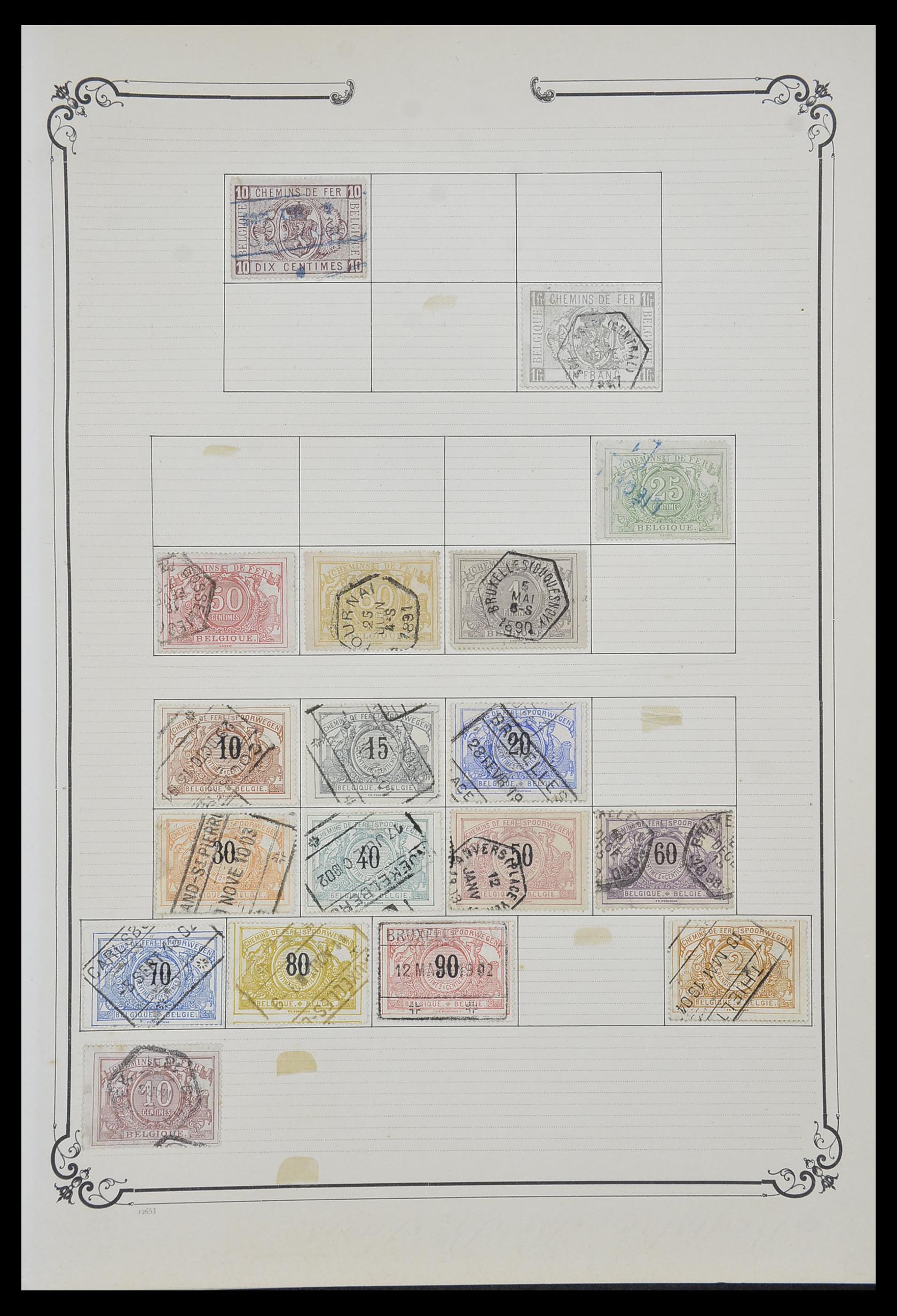 33991 059 - Postzegelverzameling 33991 Europese landen 1851-ca. 1920.