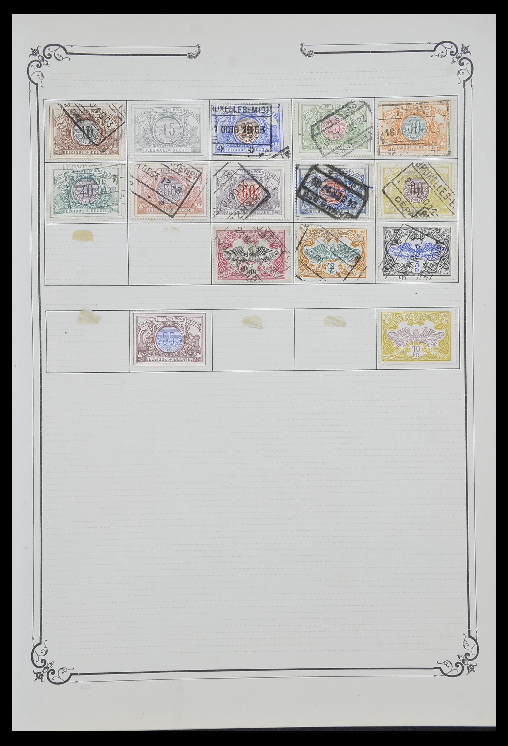 33991 060 - Postzegelverzameling 33991 Europese landen 1851-ca. 1920.