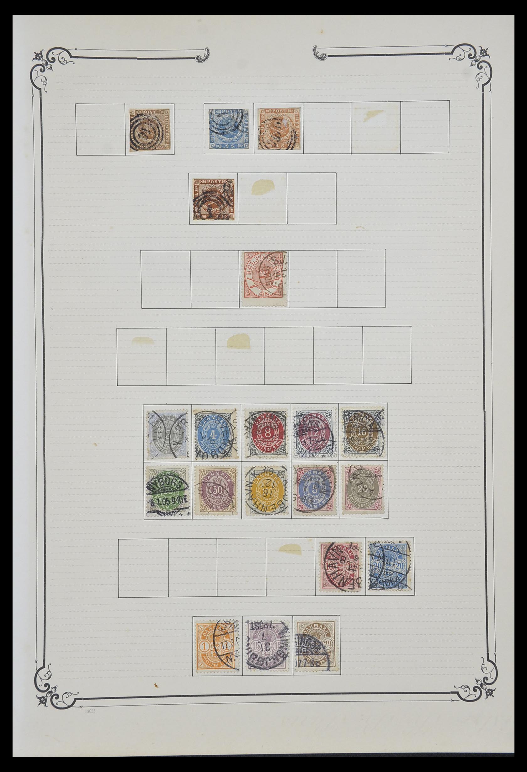 33991 063 - Postzegelverzameling 33991 Europese landen 1851-ca. 1920.