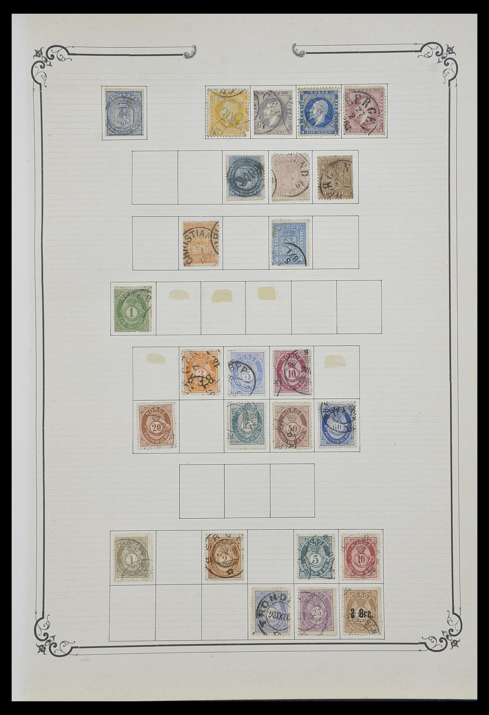 33991 066 - Postzegelverzameling 33991 Europese landen 1851-ca. 1920.