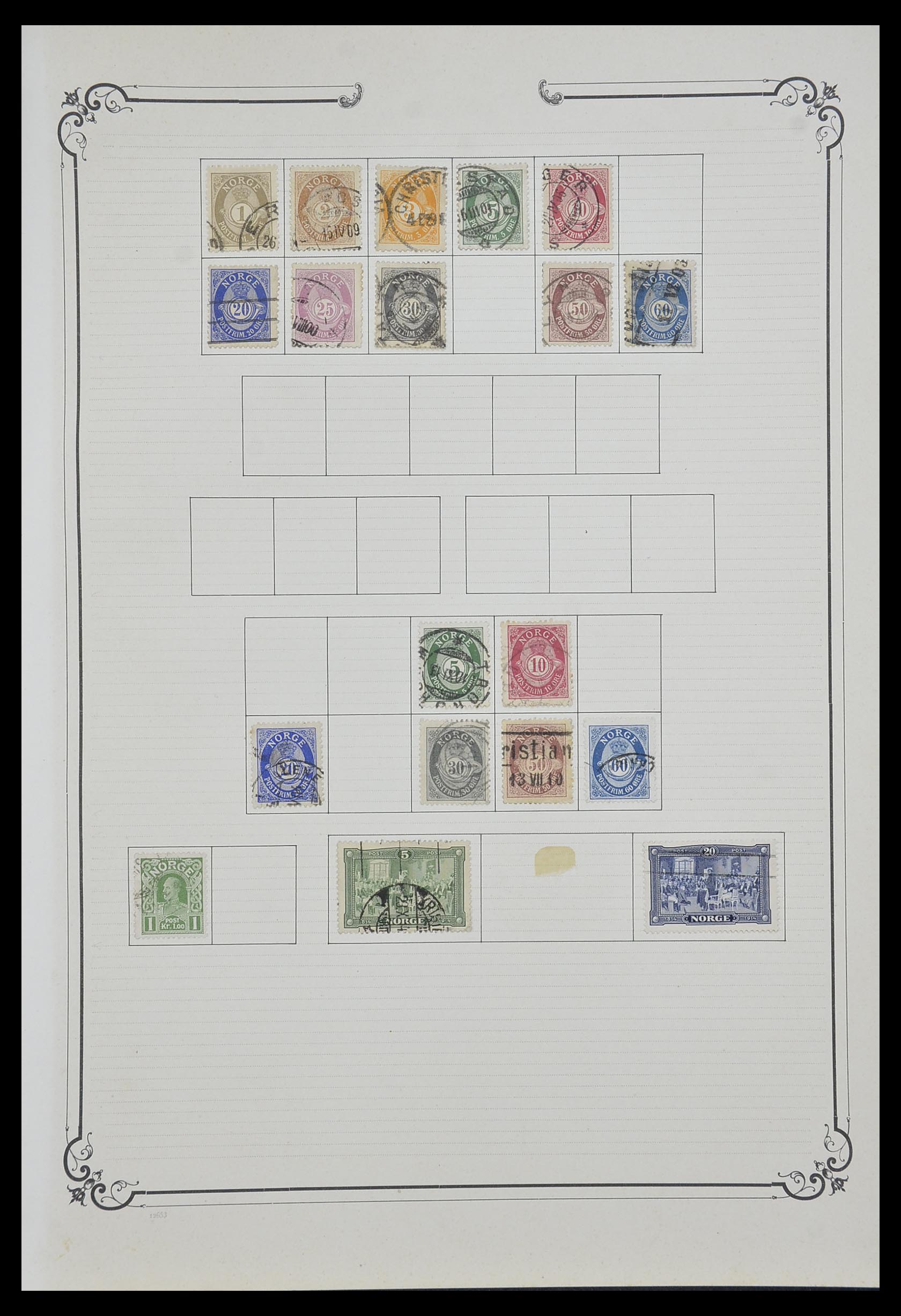 33991 067 - Postzegelverzameling 33991 Europese landen 1851-ca. 1920.