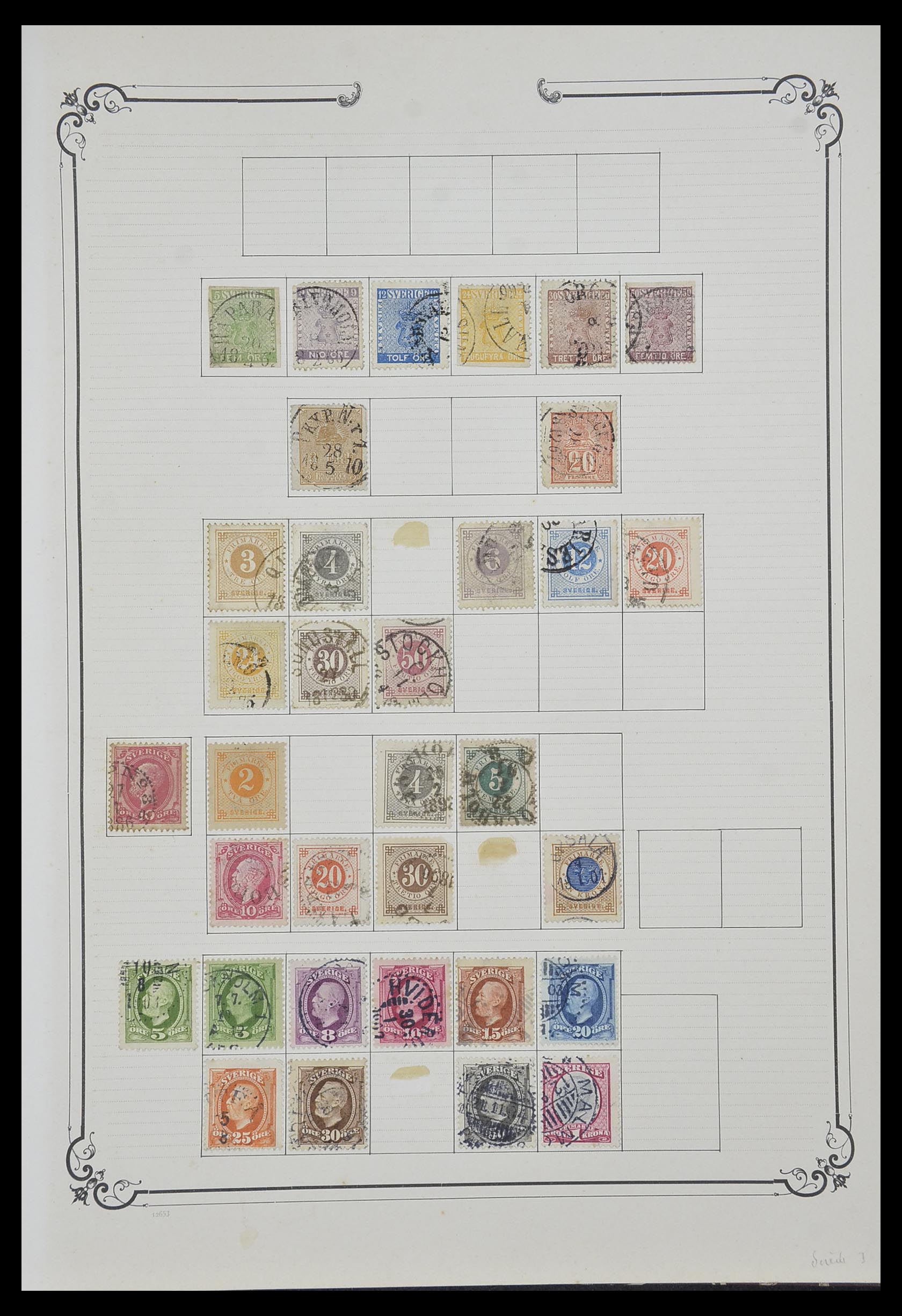 33991 068 - Postzegelverzameling 33991 Europese landen 1851-ca. 1920.